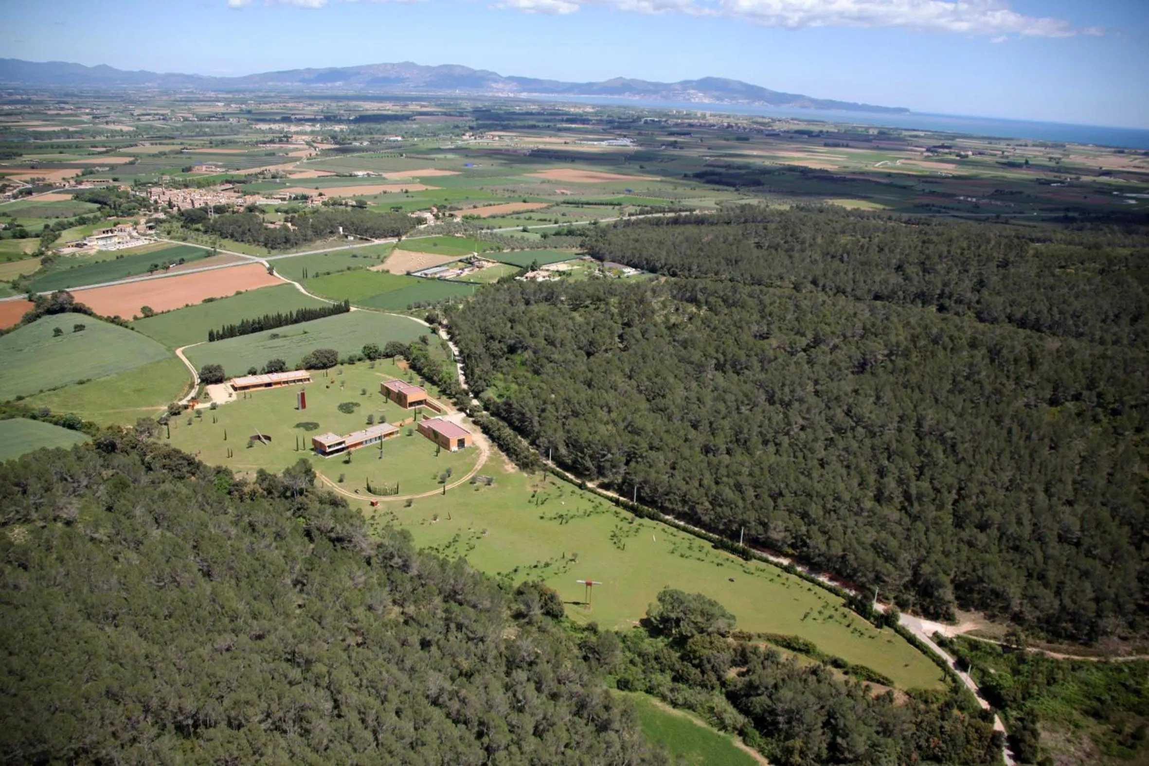 Bird's eye view in Hotel Fundació L'Olivar