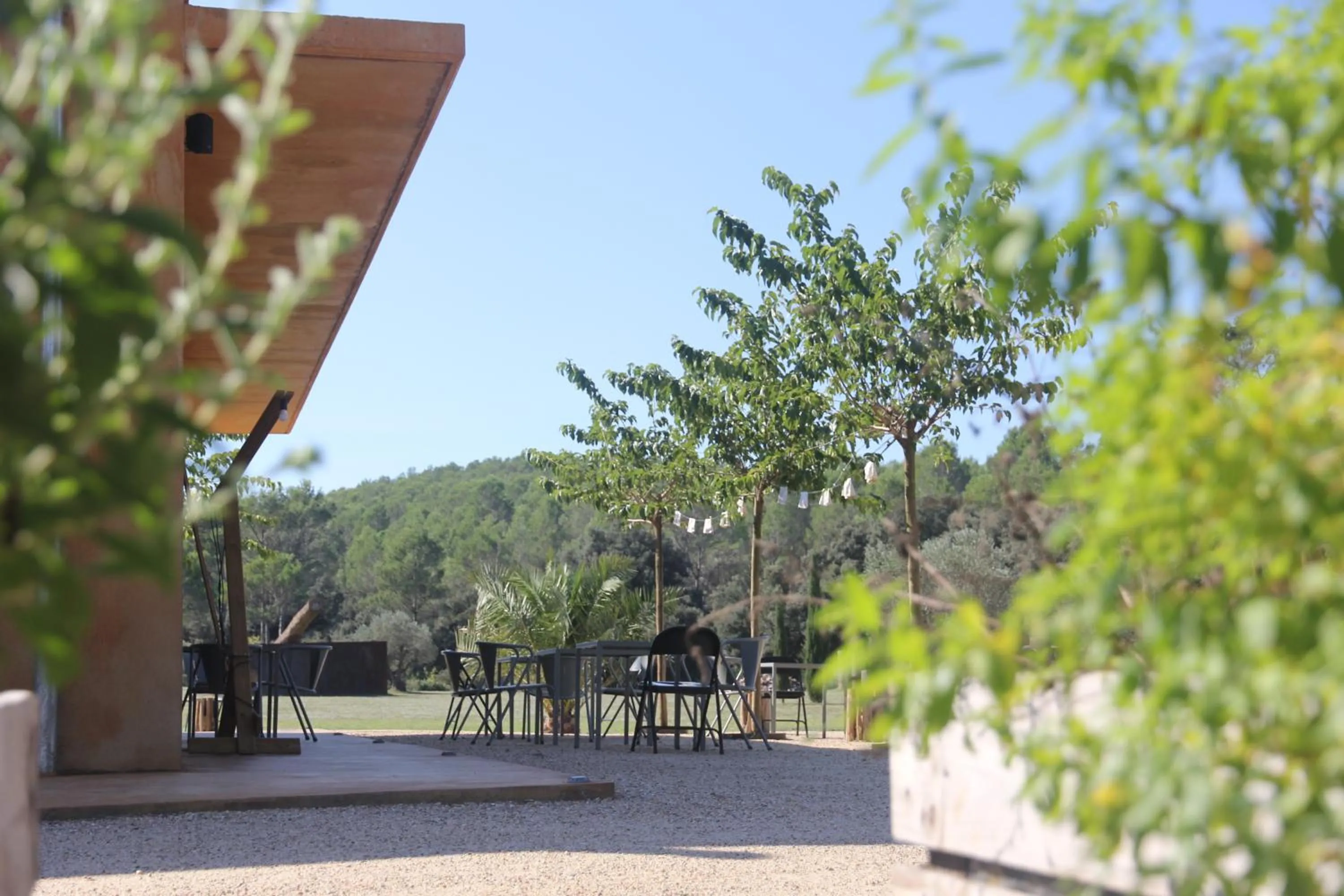 Patio in Hotel Fundació L'Olivar