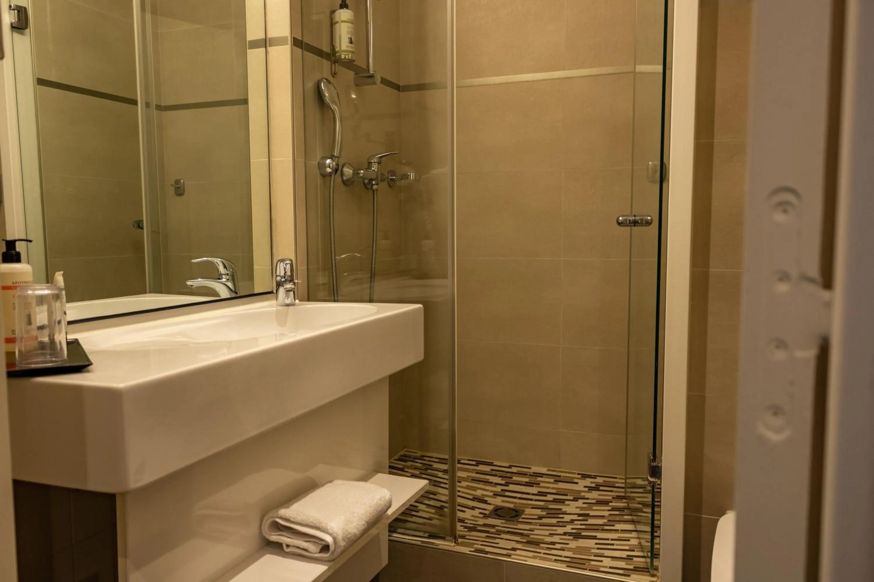 Shower in Best Western Plus Le Moderne
