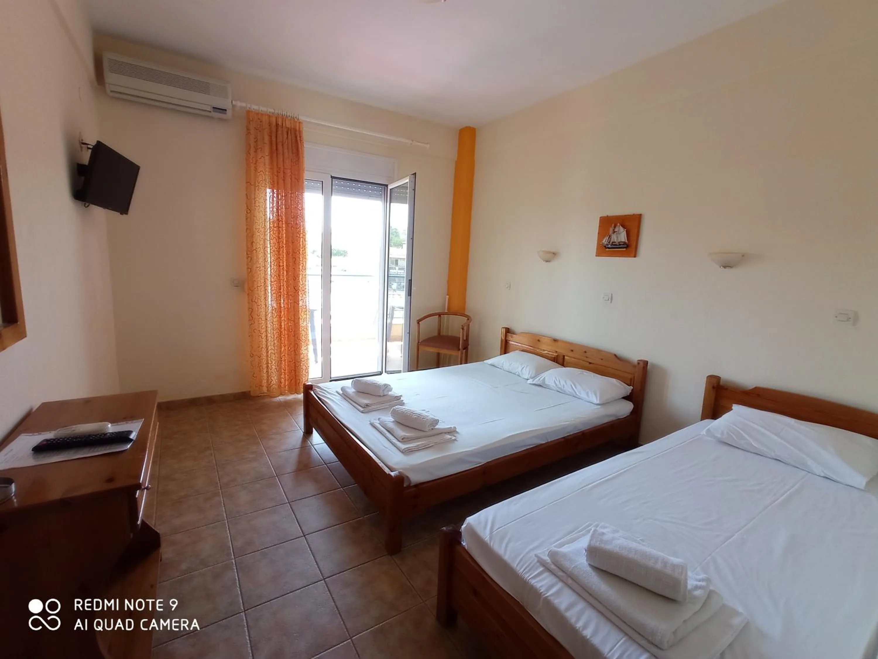 Bed in Hotel Giorgio