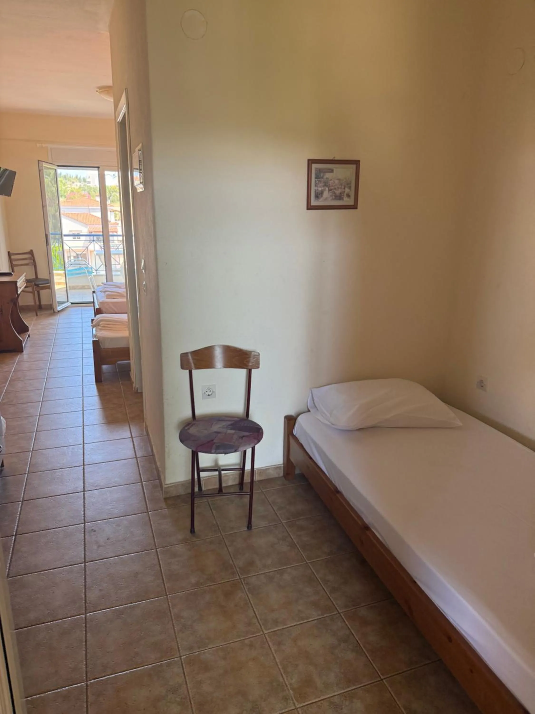 Bed in Hotel Giorgio