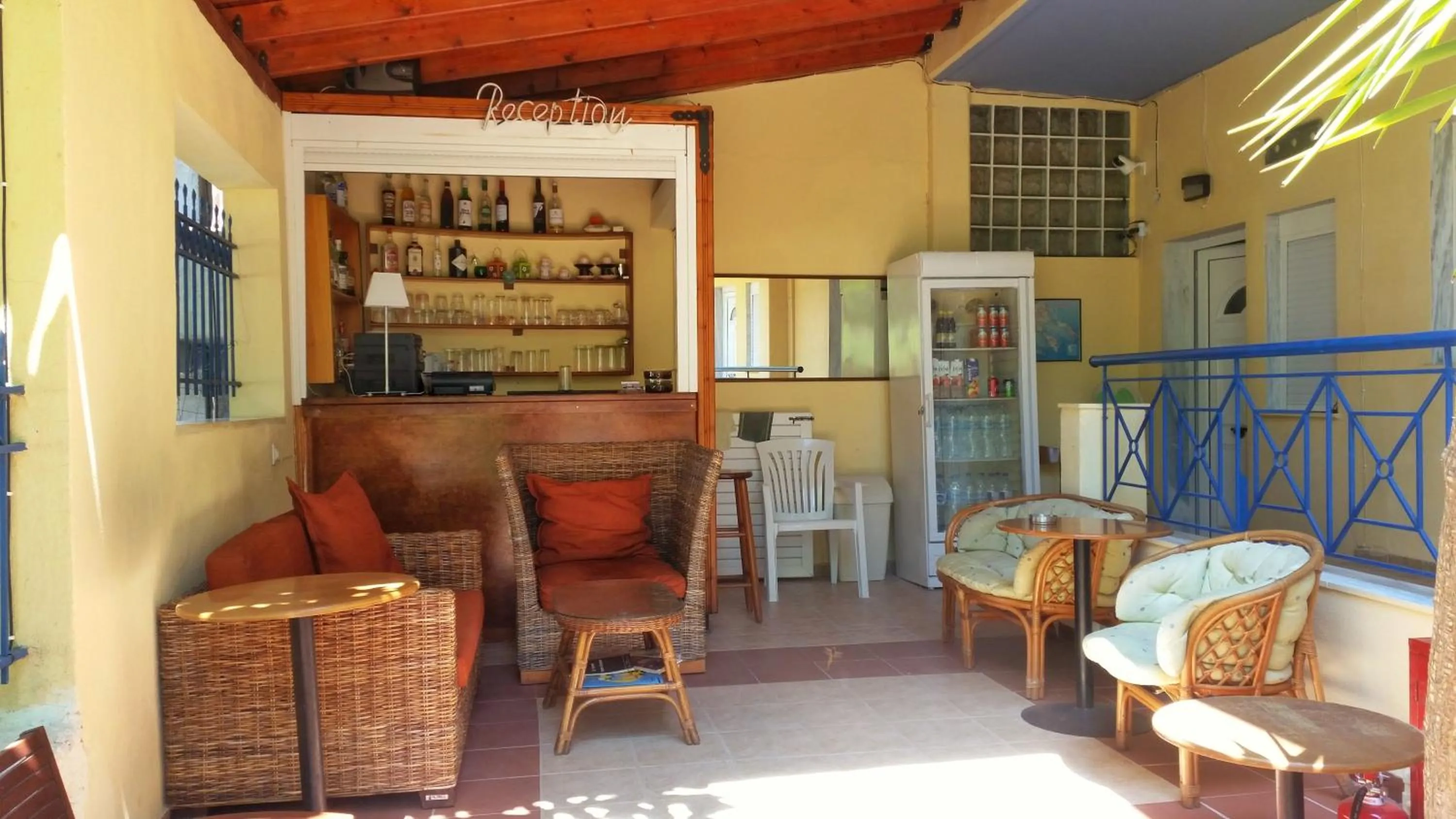 Communal lounge/ TV room in Hotel Giorgio