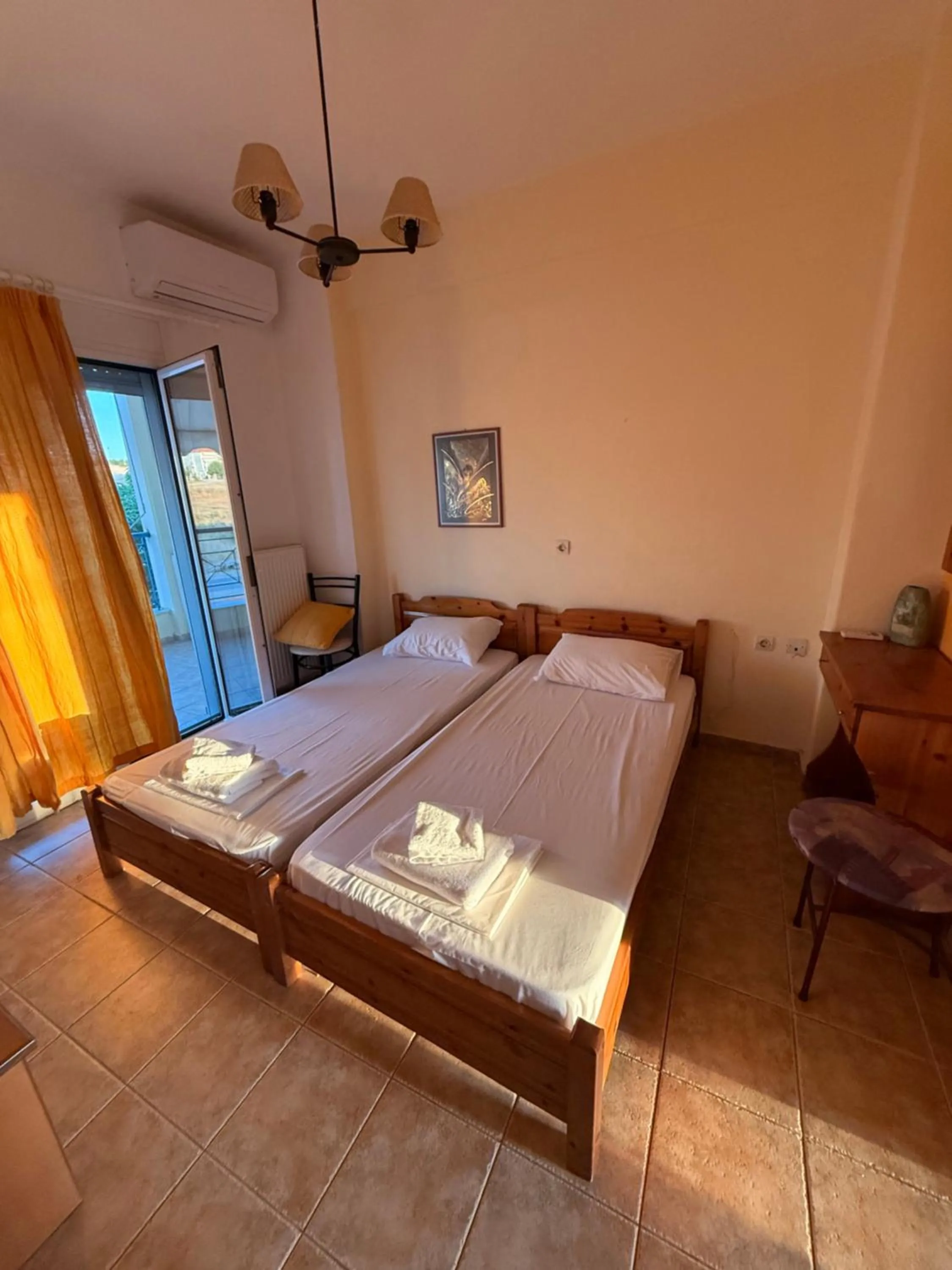 Bed in Hotel Giorgio