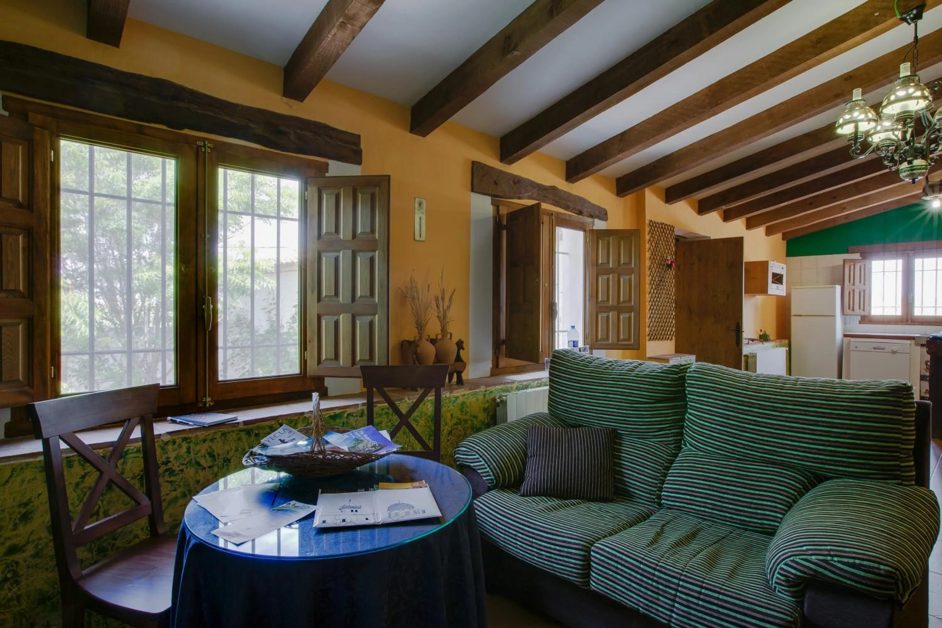 Living room in Casa Rural El Llano Quintanilla