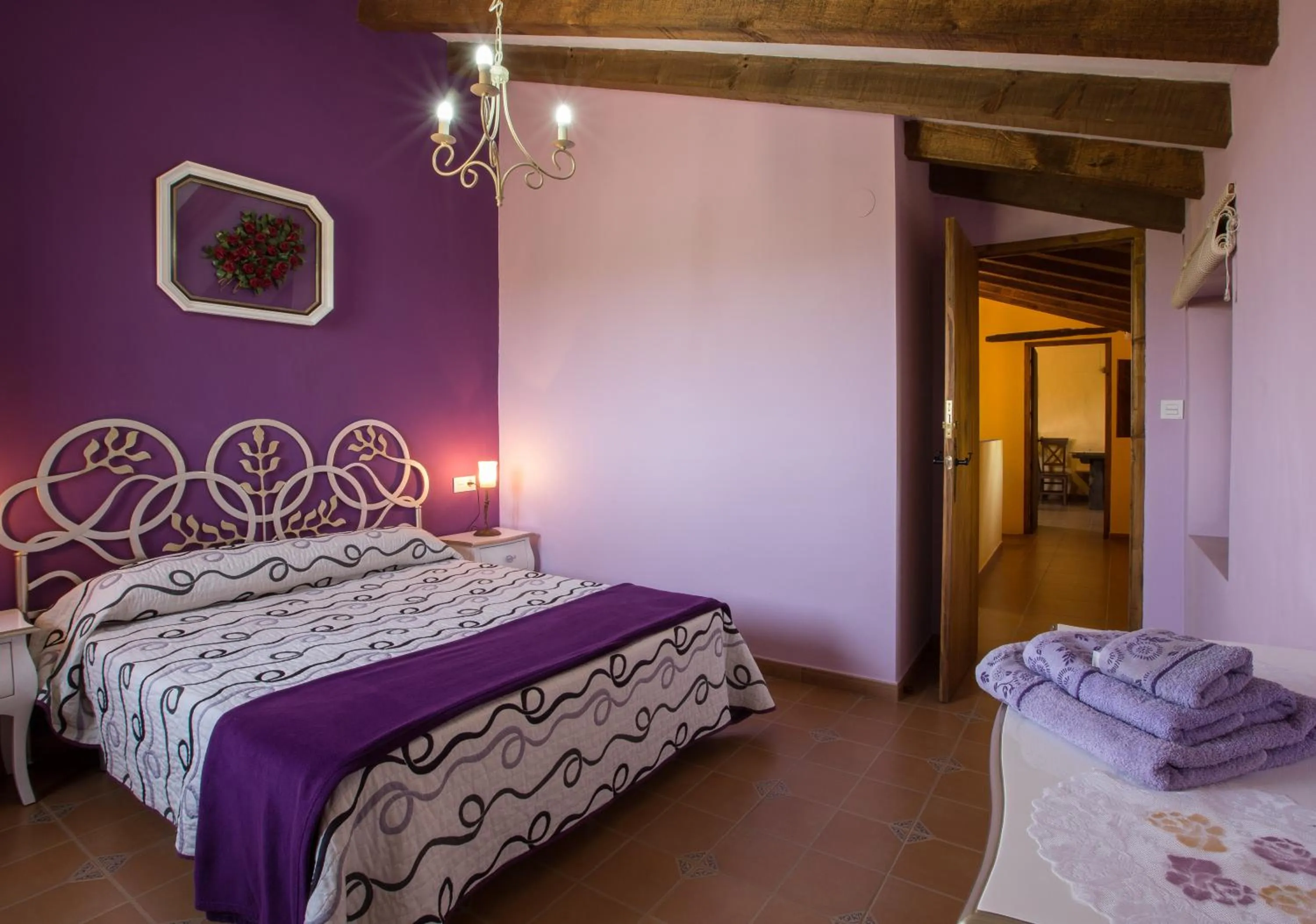 Photo of the whole room, Bed in Casa Rural El Llano Quintanilla