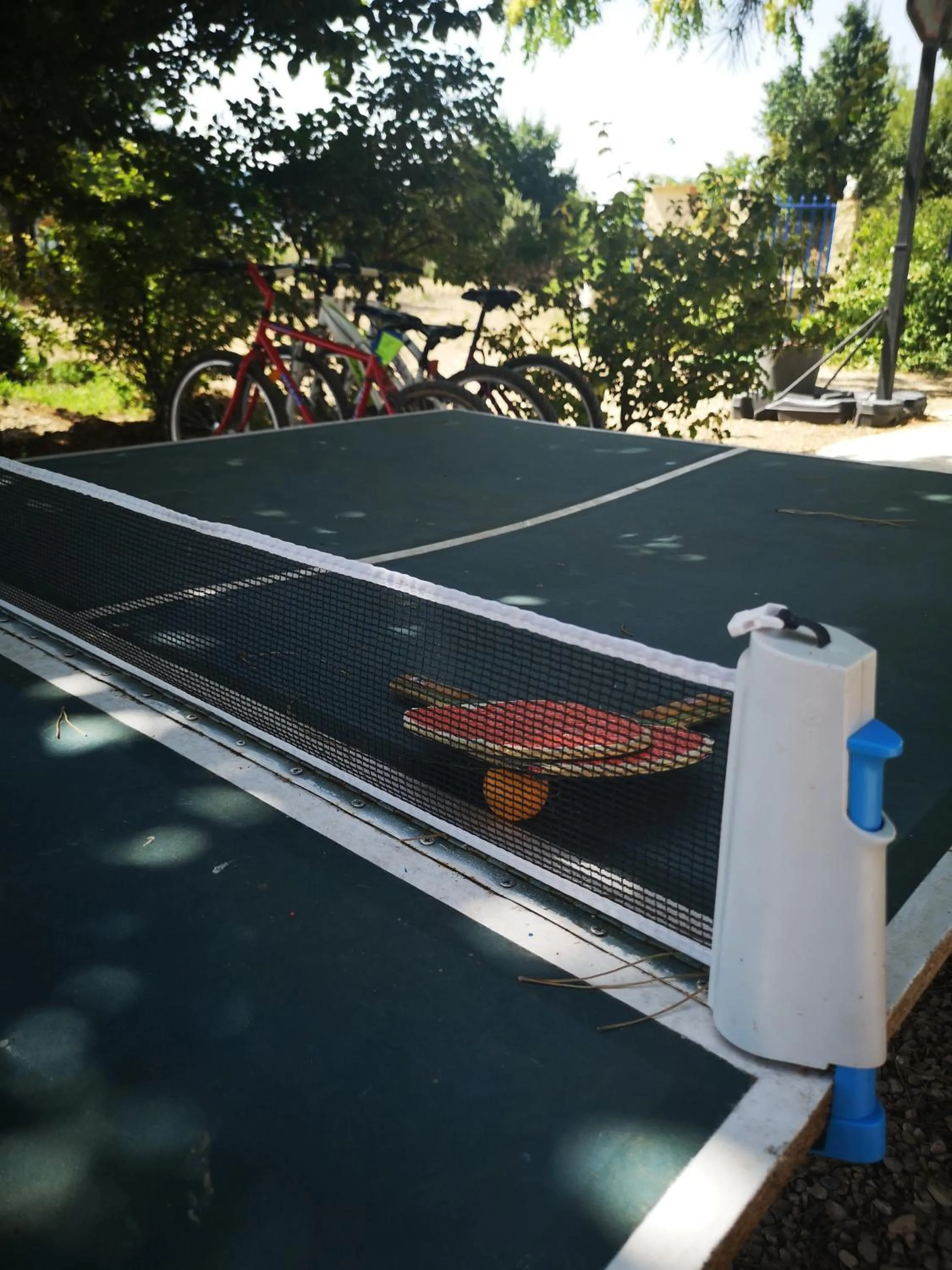 Table tennis in Casa Rural El Llano Quintanilla