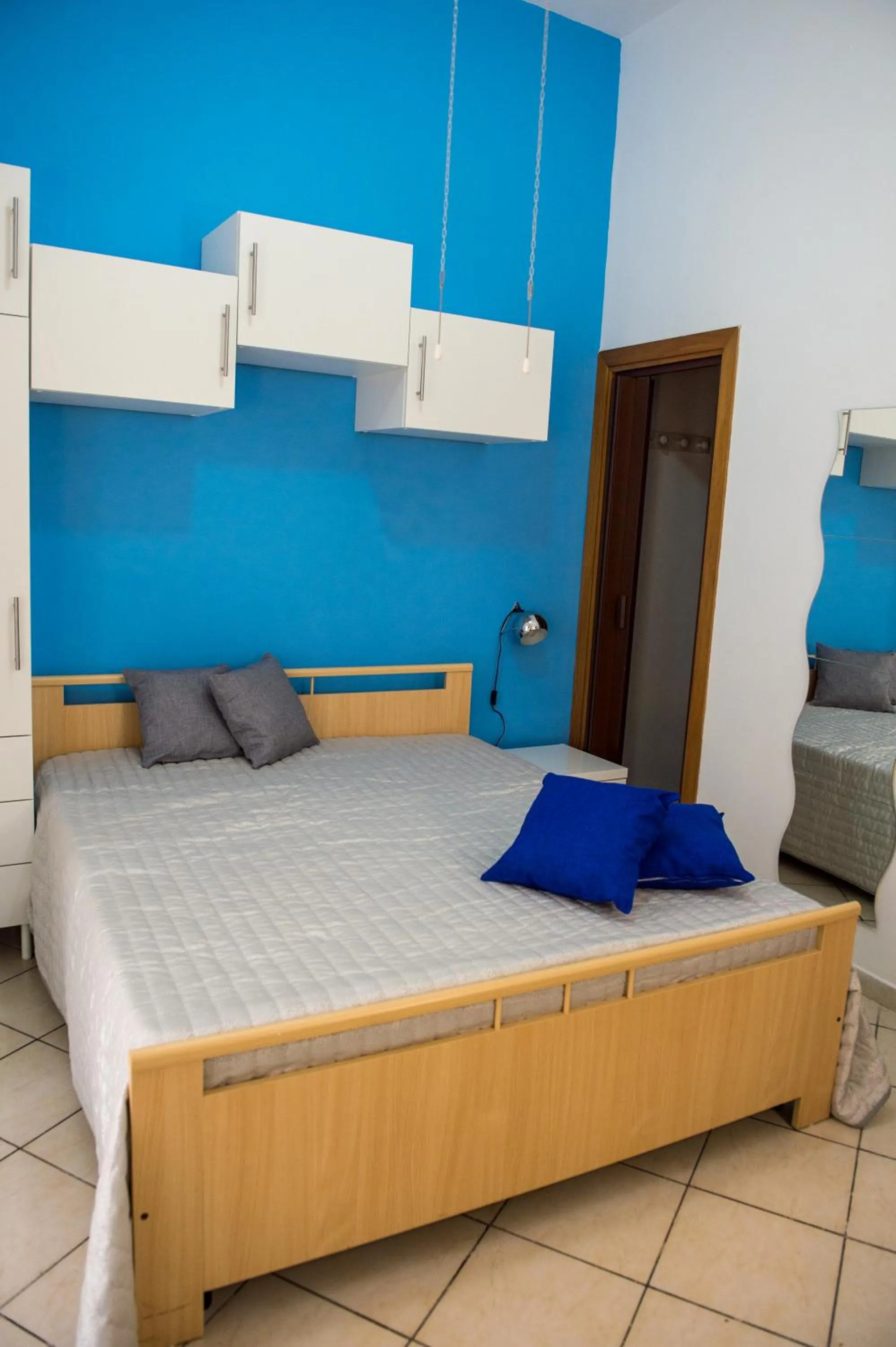 Bed in 'A Cumerdia - Casa Vacanze