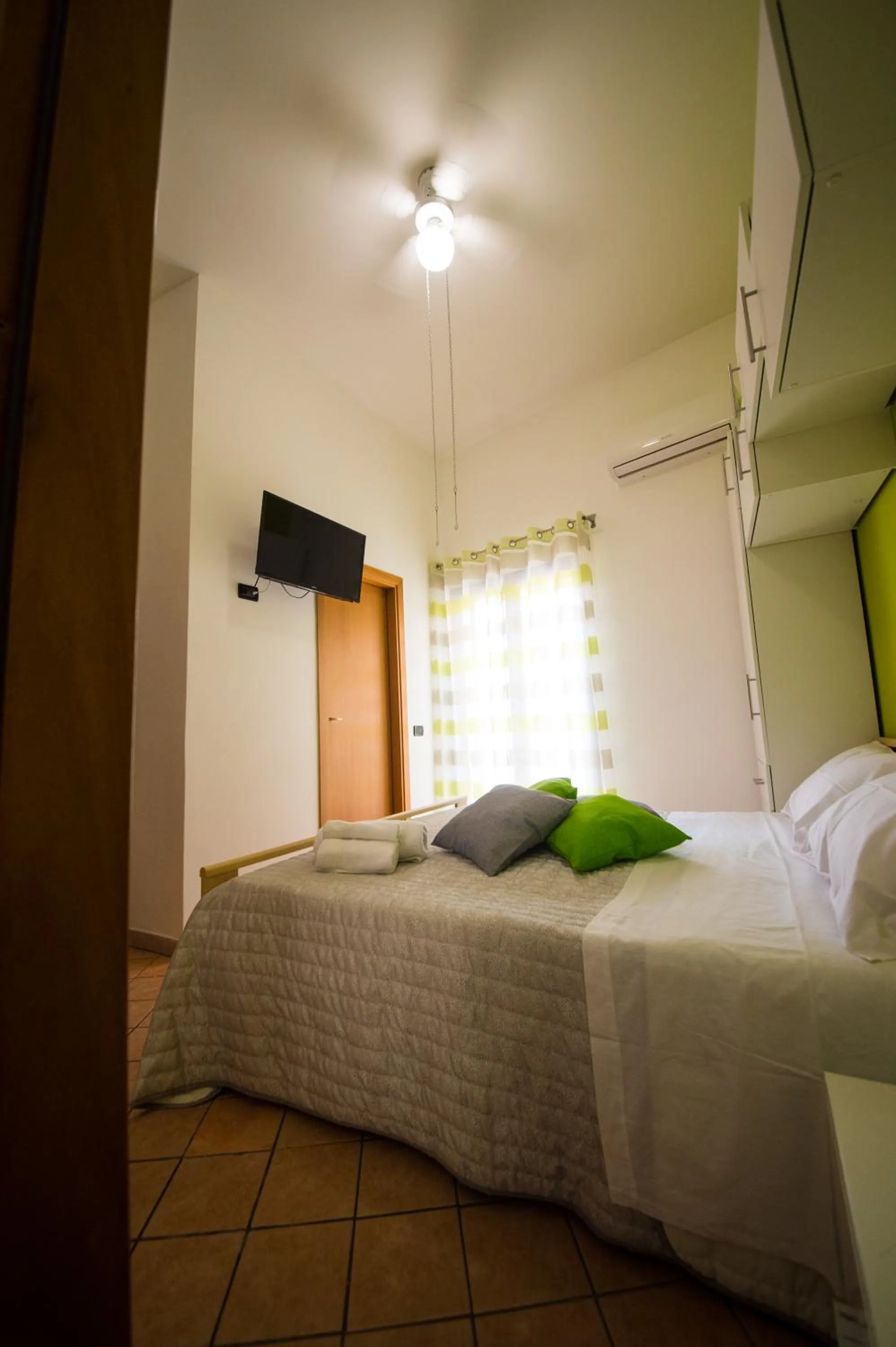 Bed in 'A Cumerdia - Casa Vacanze