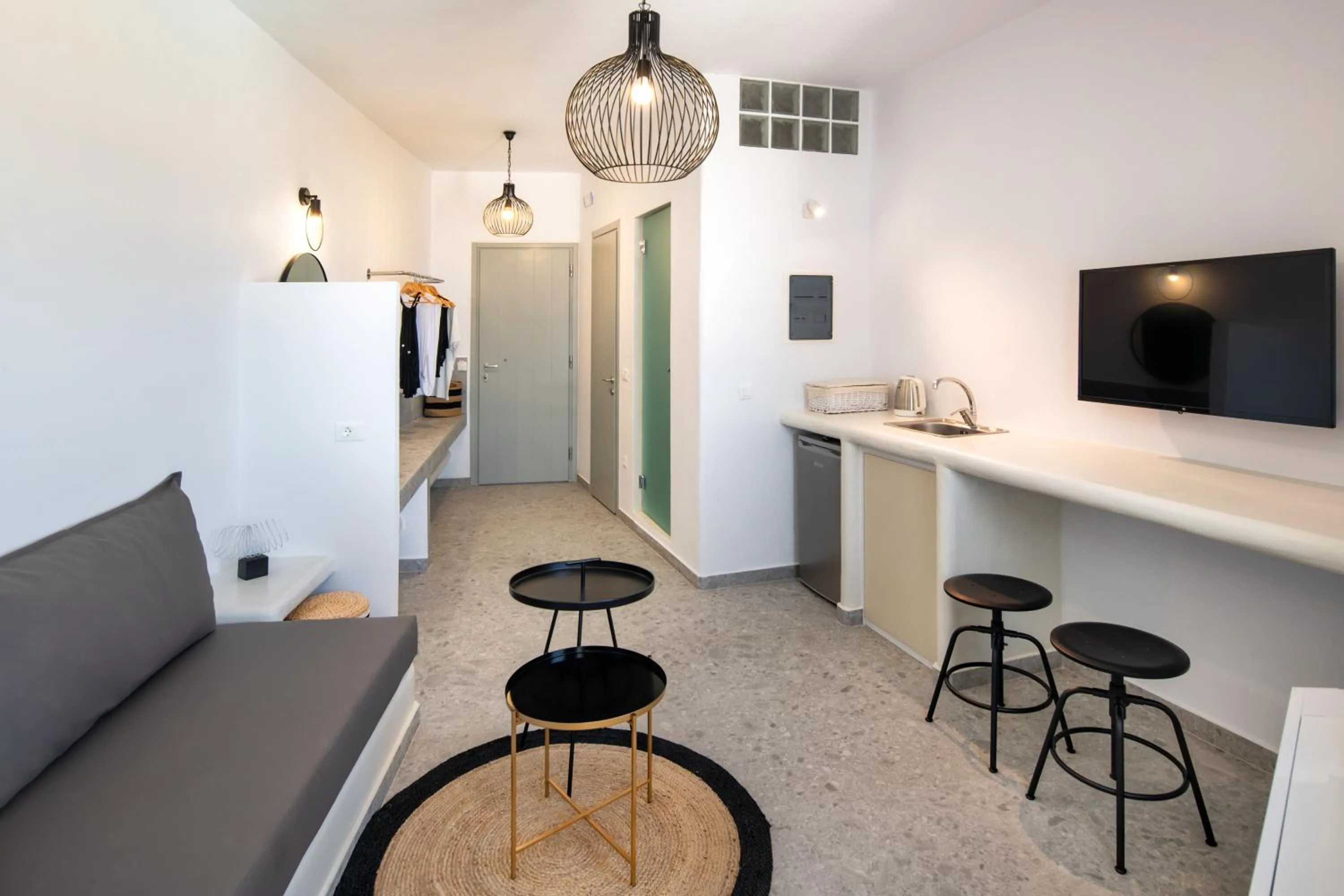 Living room in Seven Suites