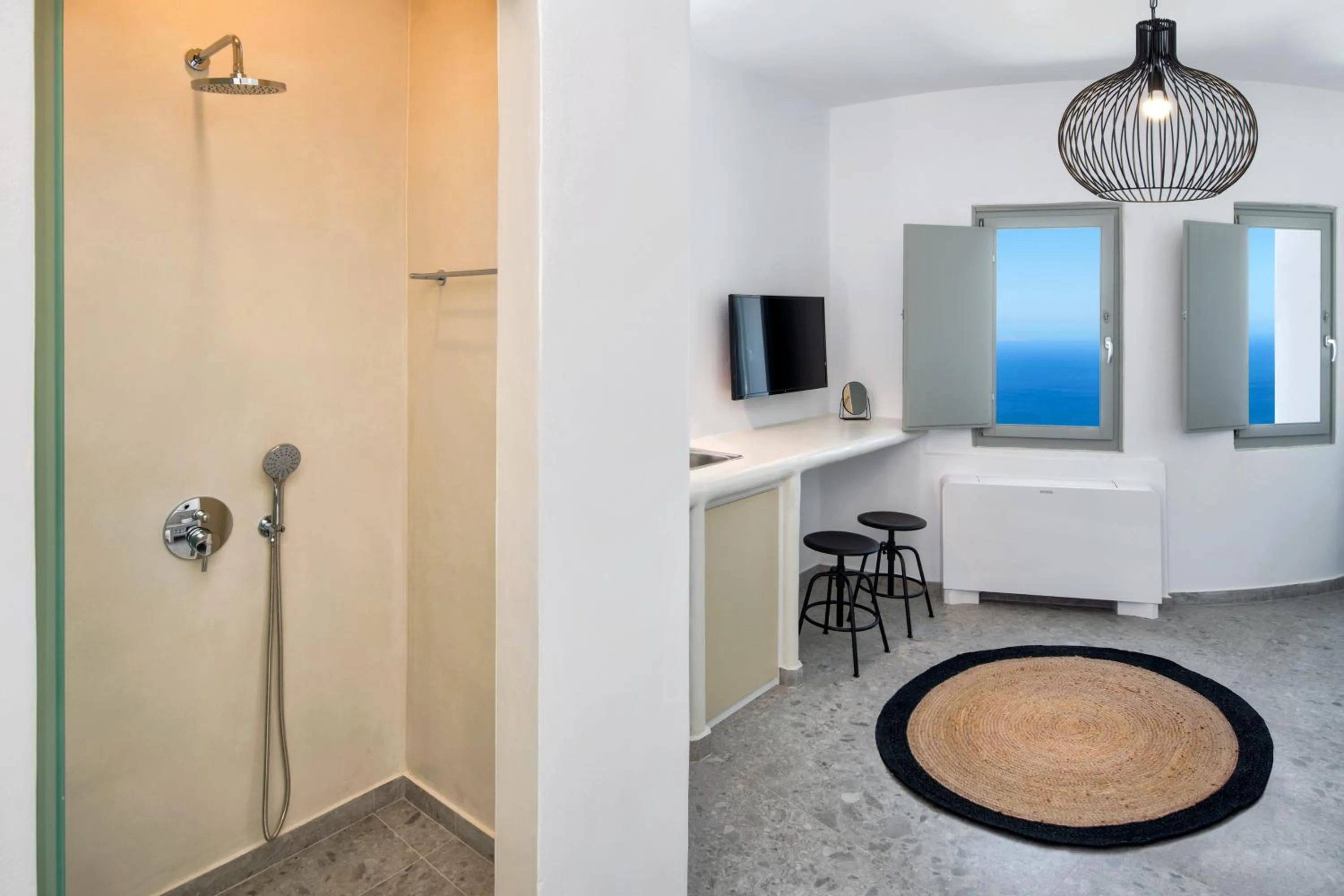 Living room in Seven Suites