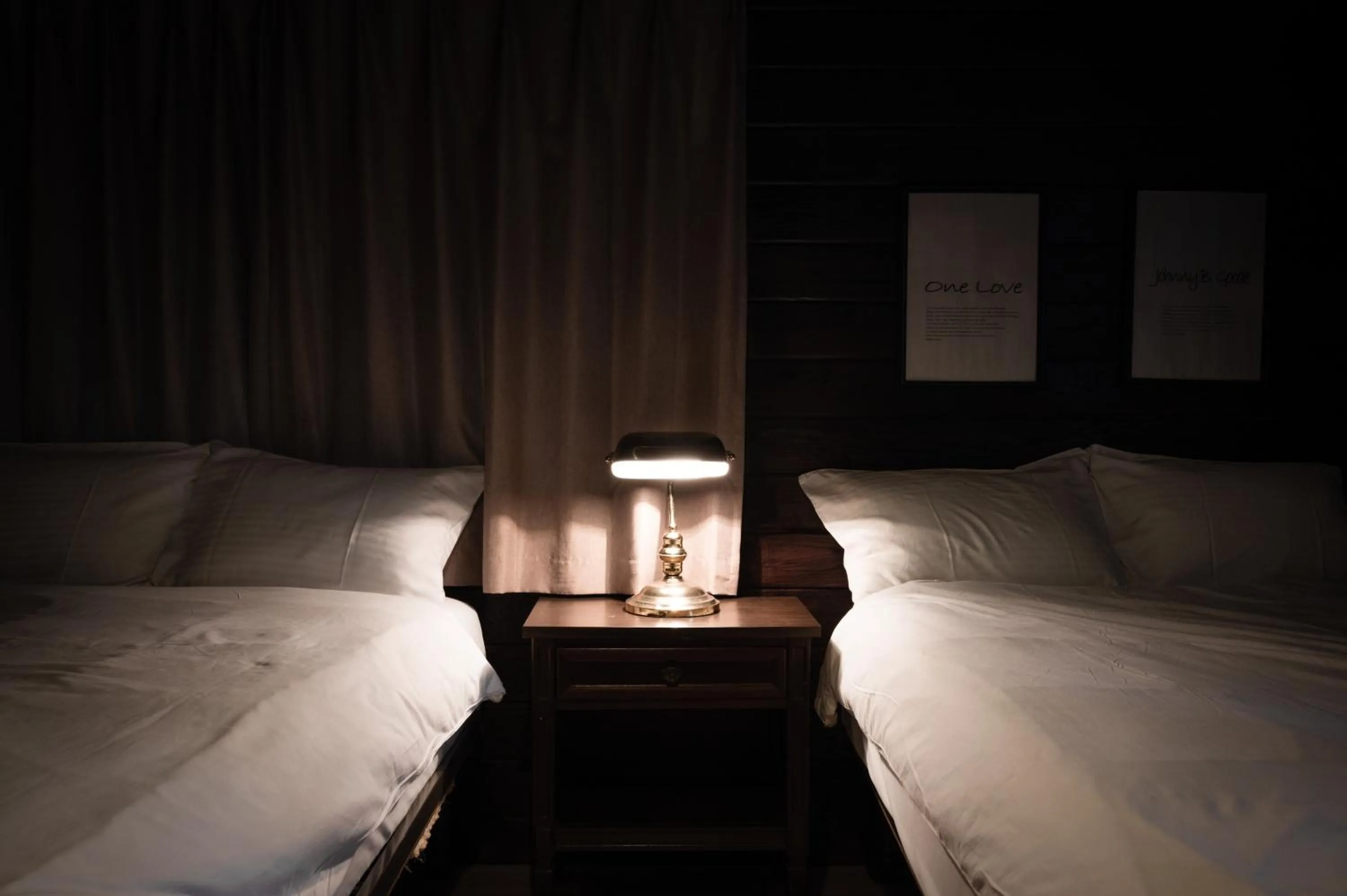 Bed in LOGIN OKINAWA -wood-