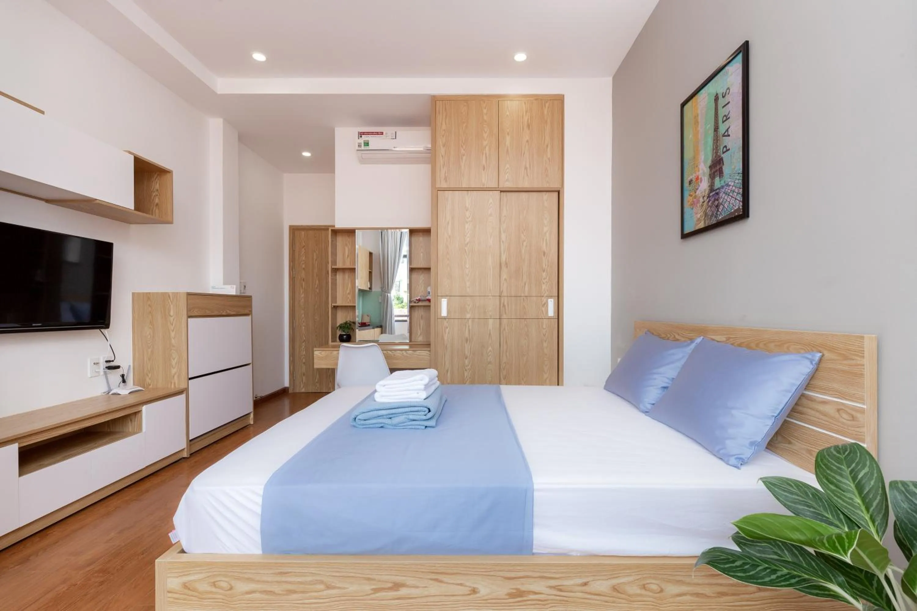 Bedroom, Bed in Cozrum Homes Lý Chính Thắng