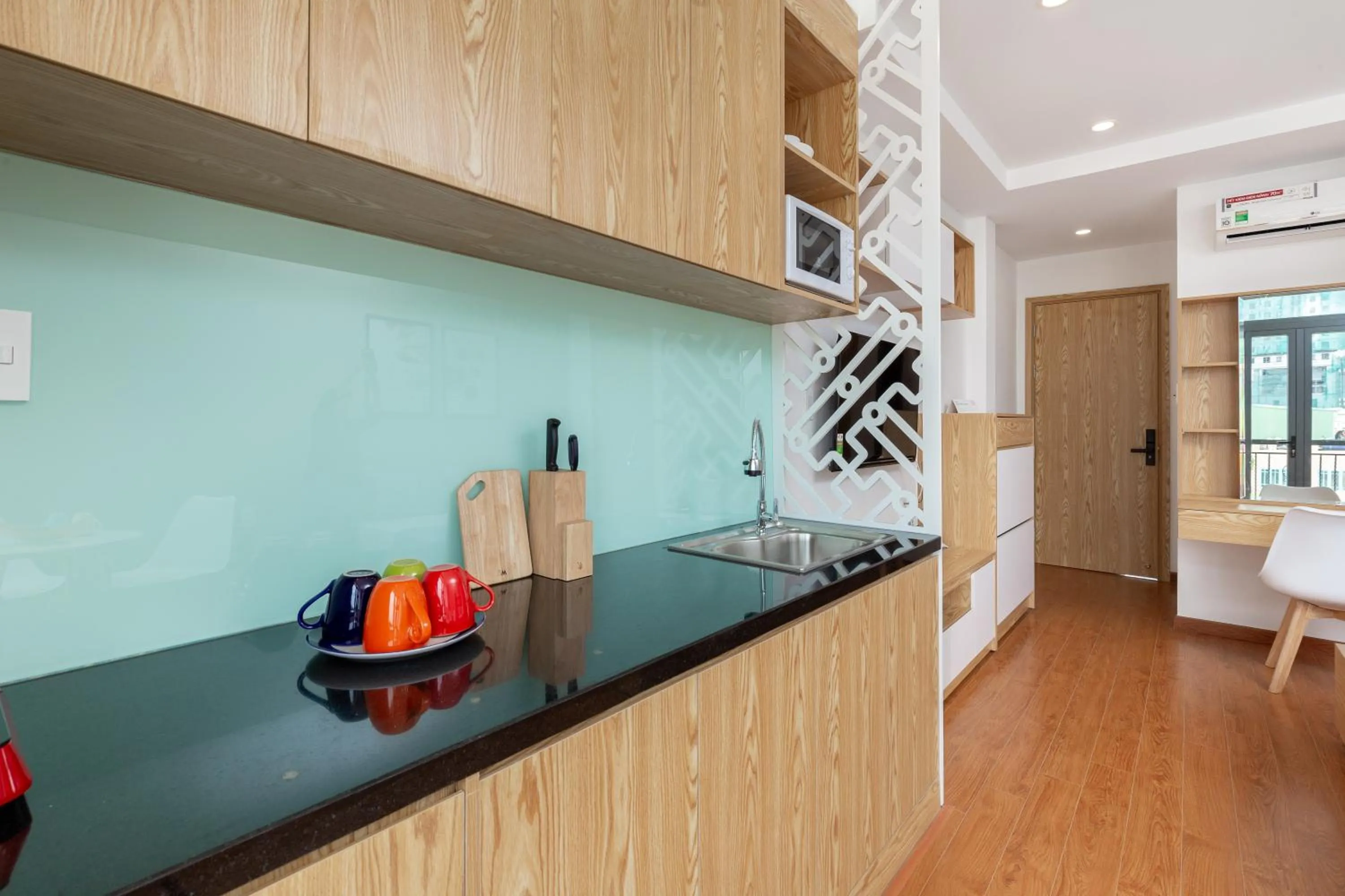 Kitchen or kitchenette in Cozrum Homes Lý Chính Thắng