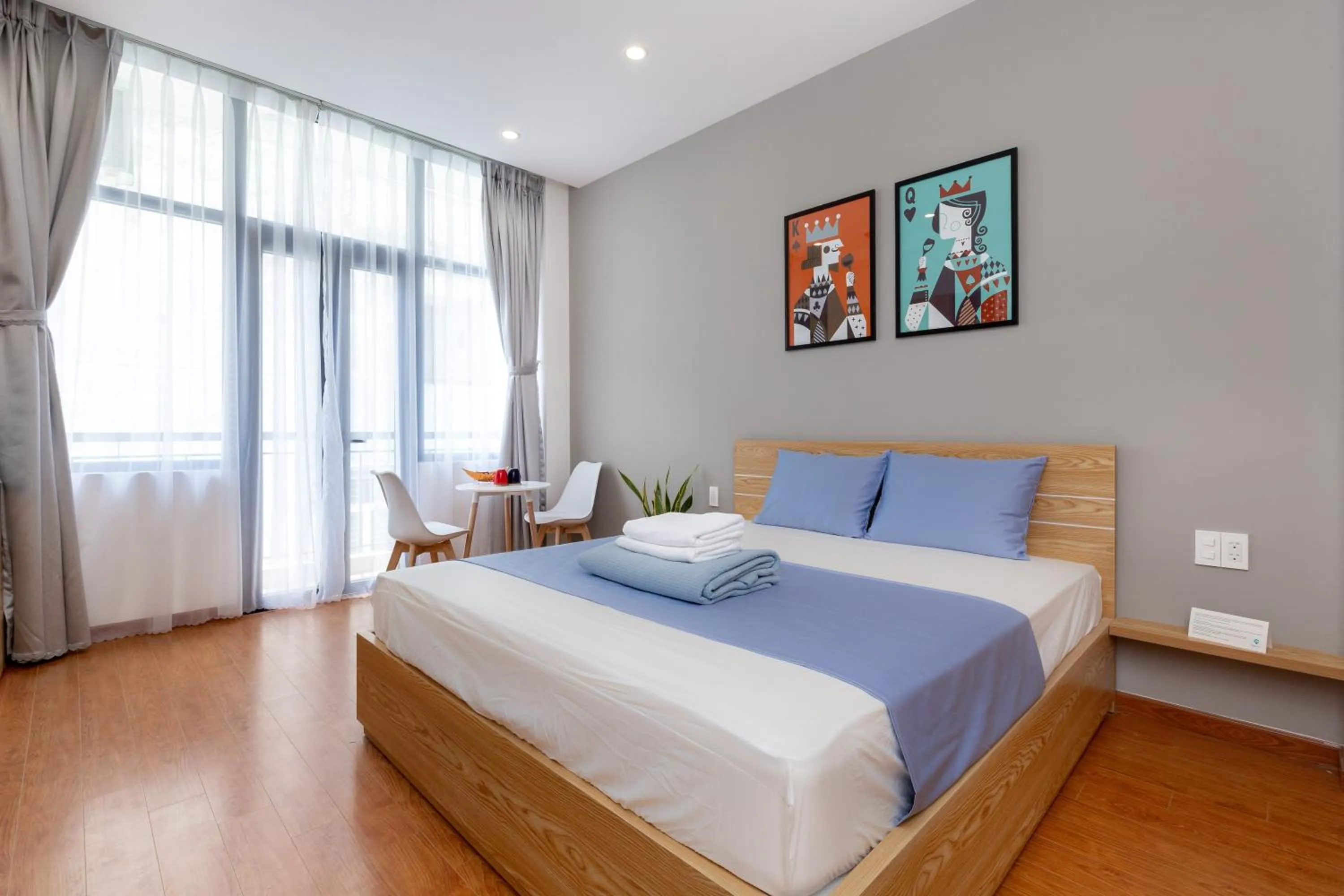 Bedroom, Bed in Cozrum Homes Lý Chính Thắng