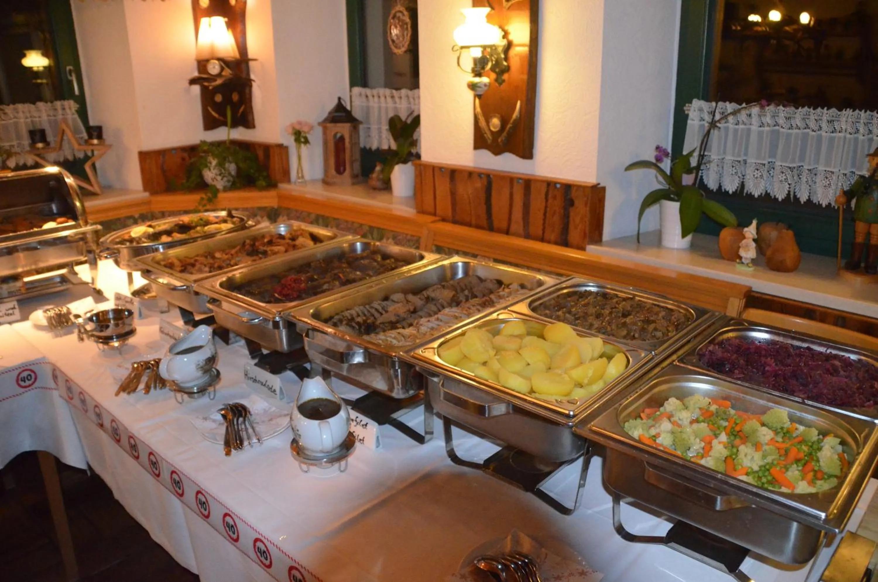 Food close-up in Forsthaus Luchsenburg