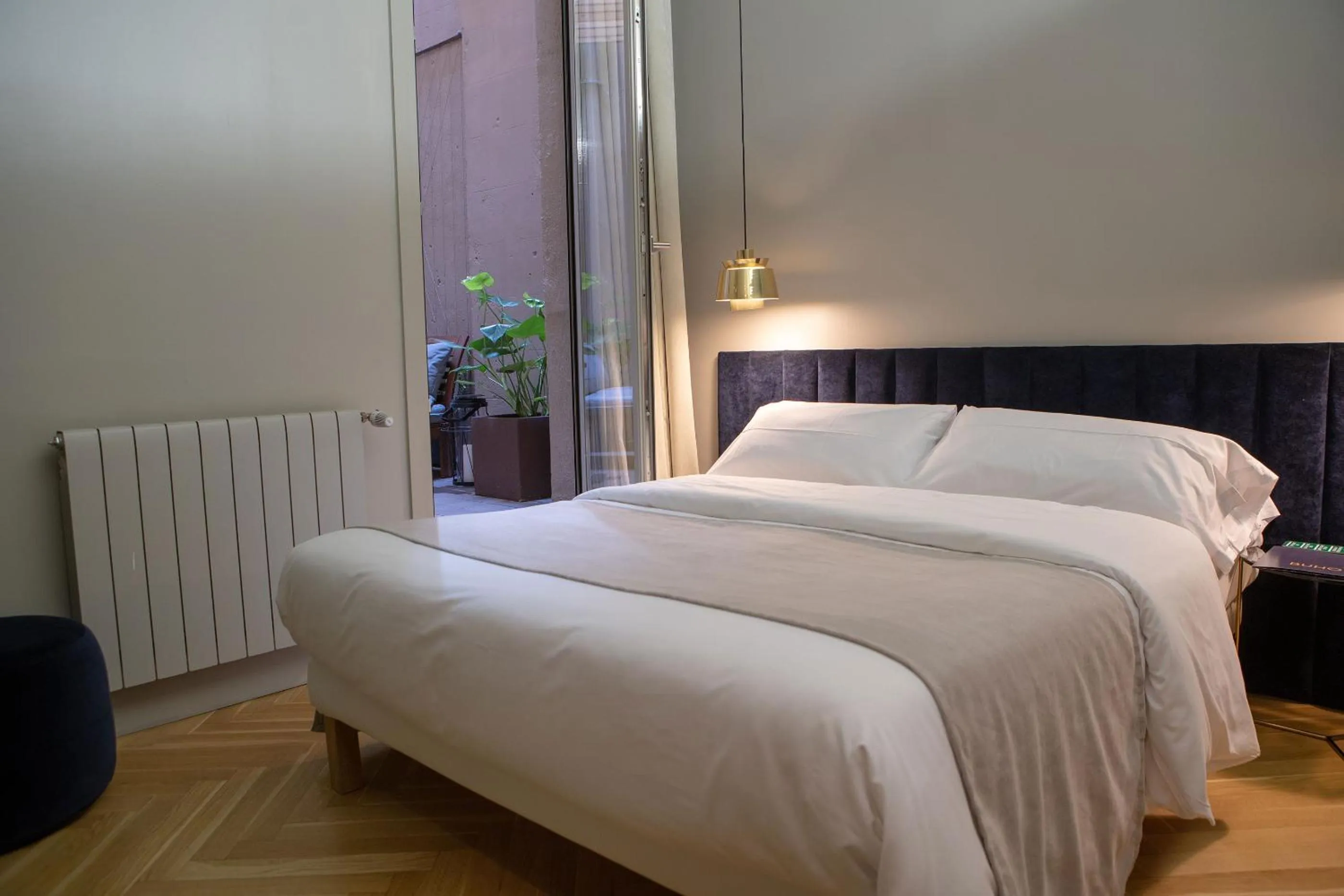 Decorative detail, Bed in BUHO Boutique Rooms