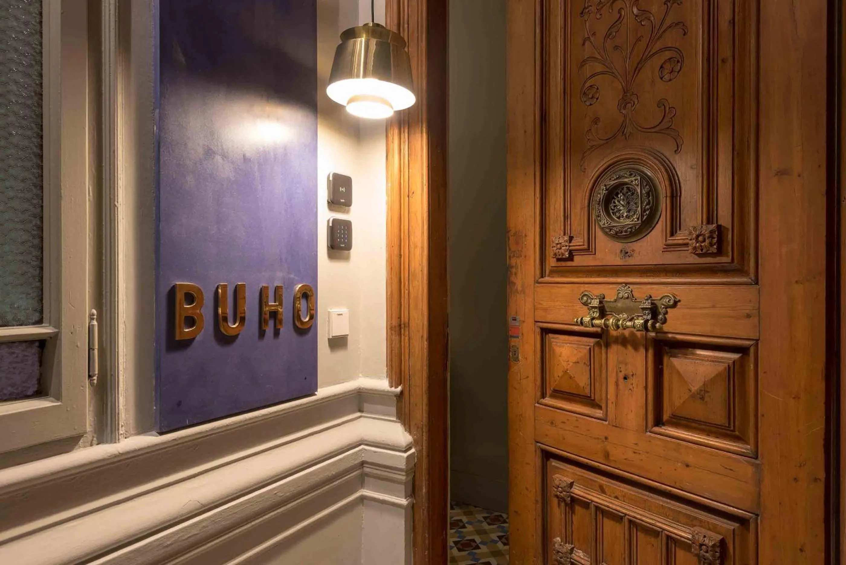 Decorative detail in BUHO Boutique Rooms