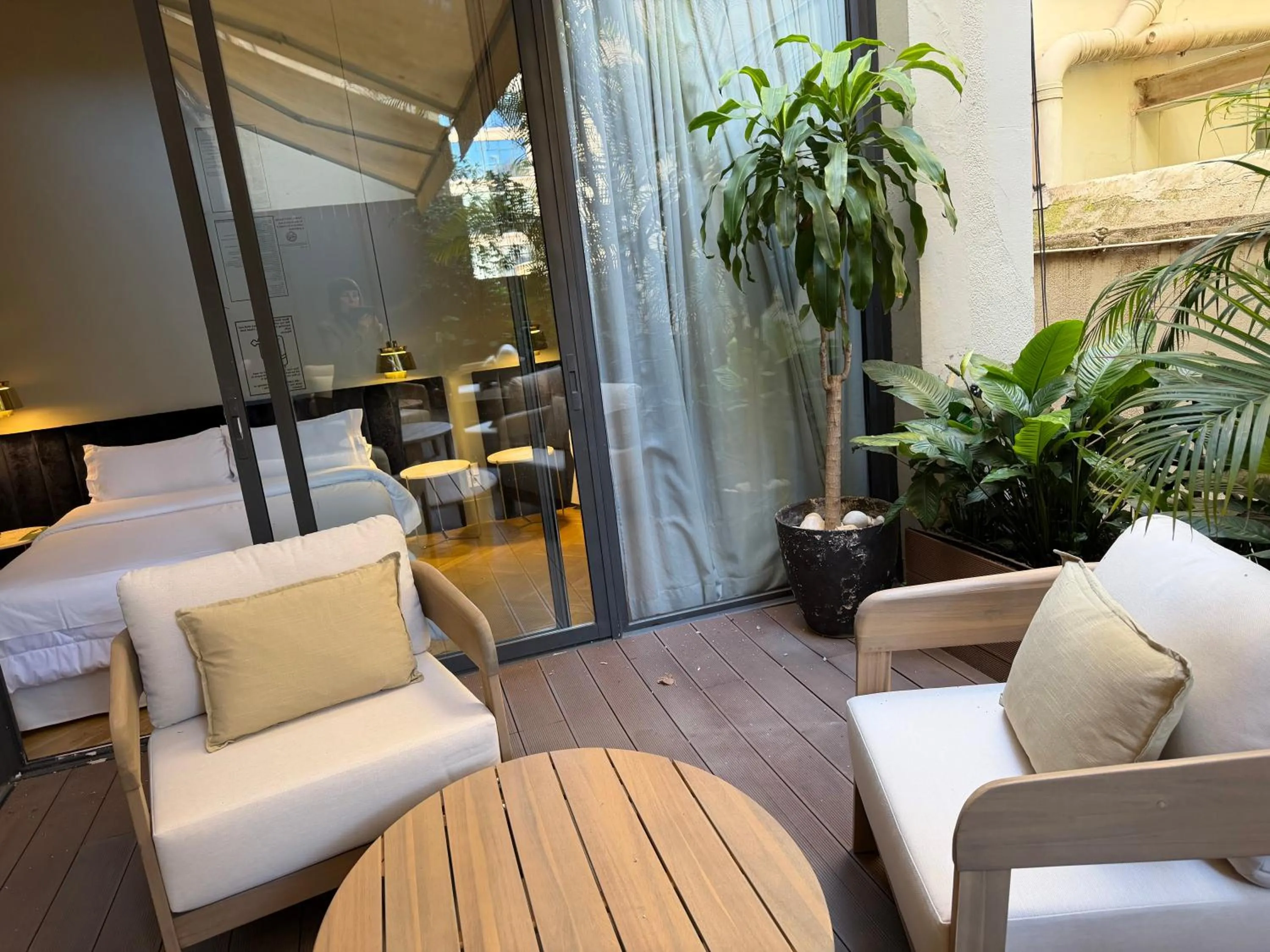 Patio in BUHO Boutique Rooms