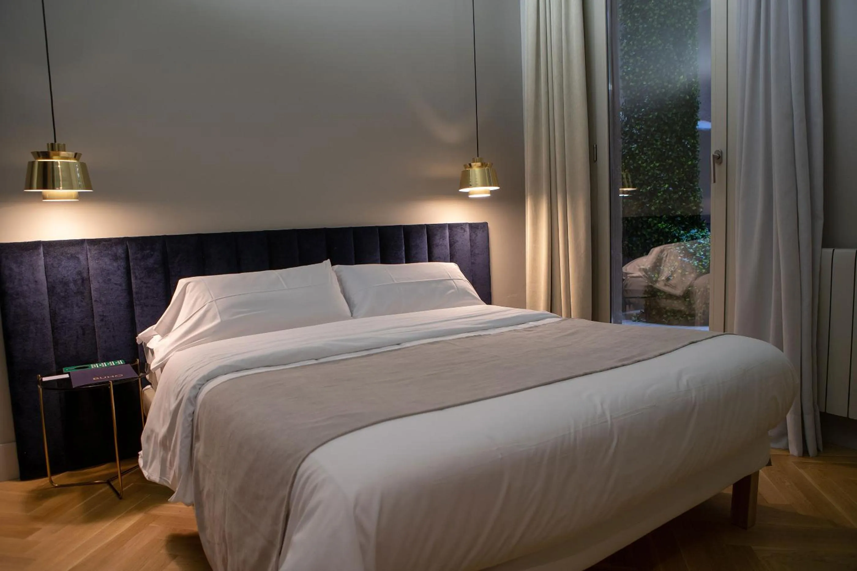 Decorative detail, Bed in BUHO Boutique Rooms