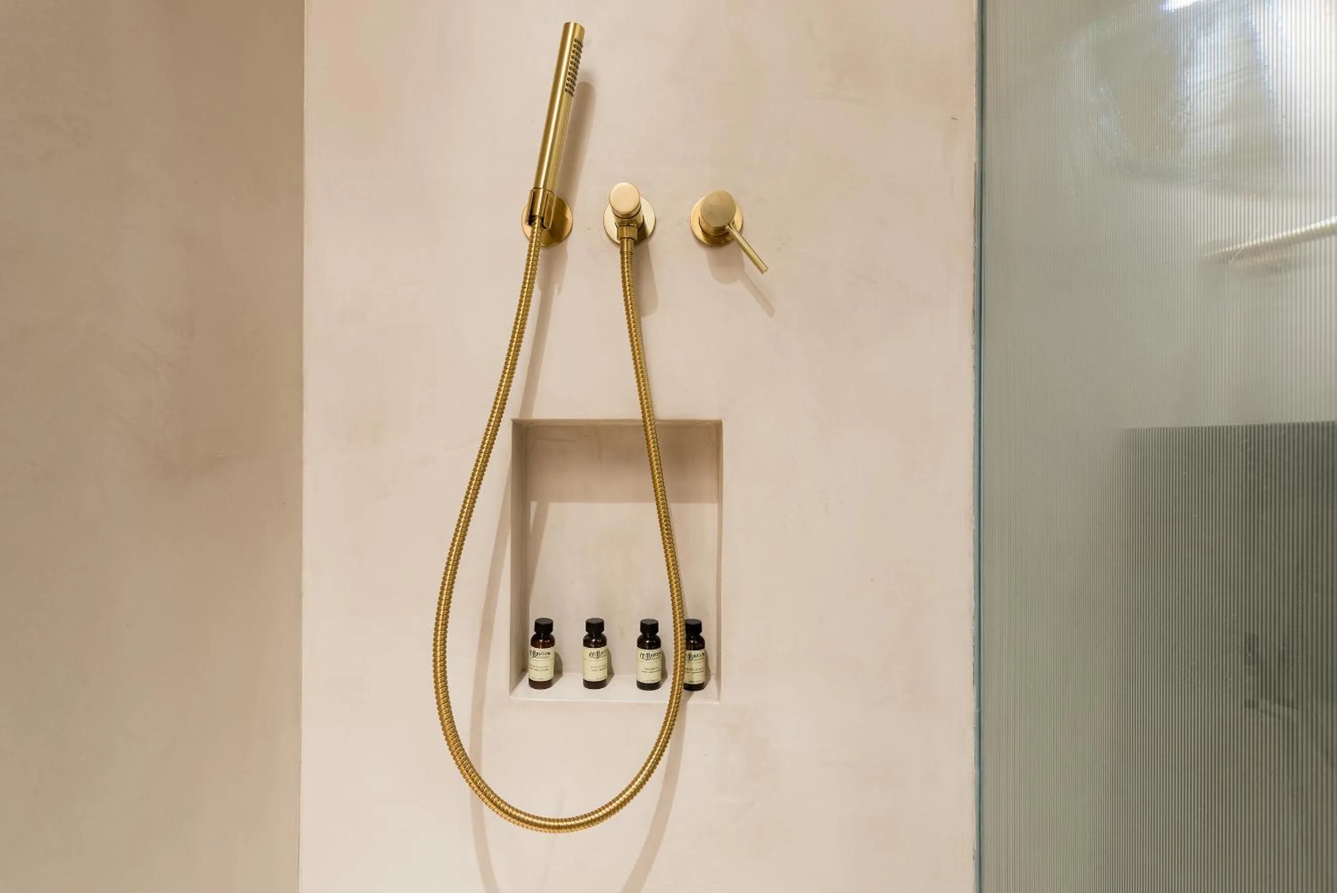 Shower in BUHO Boutique Rooms