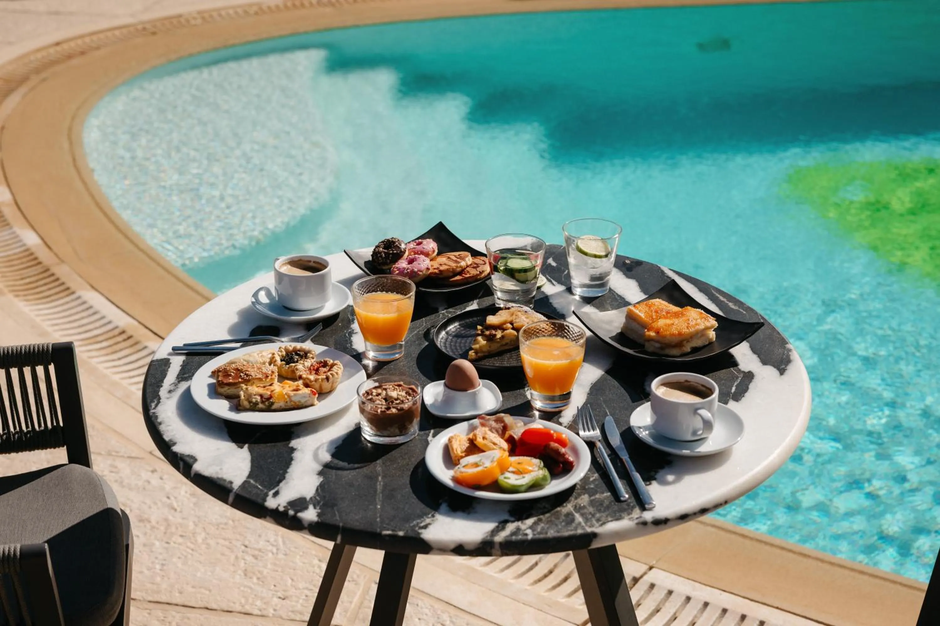 Breakfast in Kouros Art Hotel - Designed for Adults