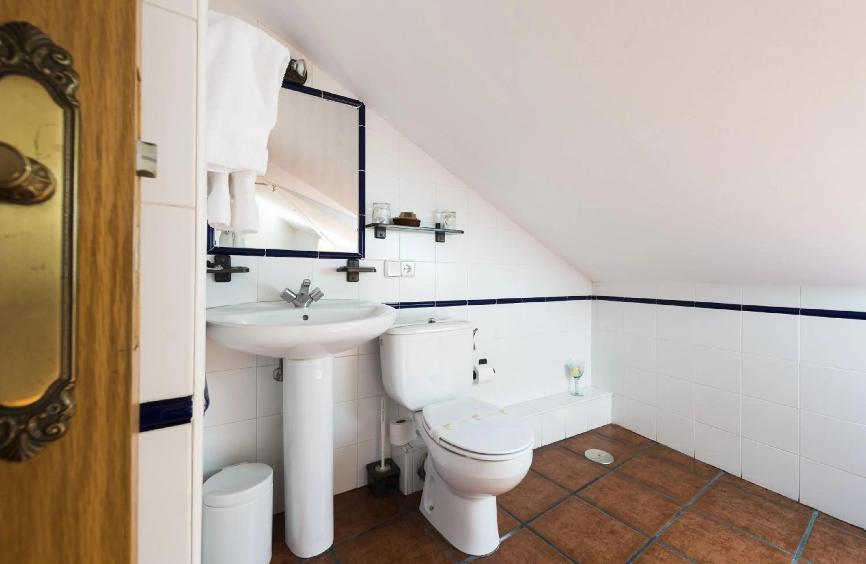 Bathroom in Hotel Rural Valle de Ancares