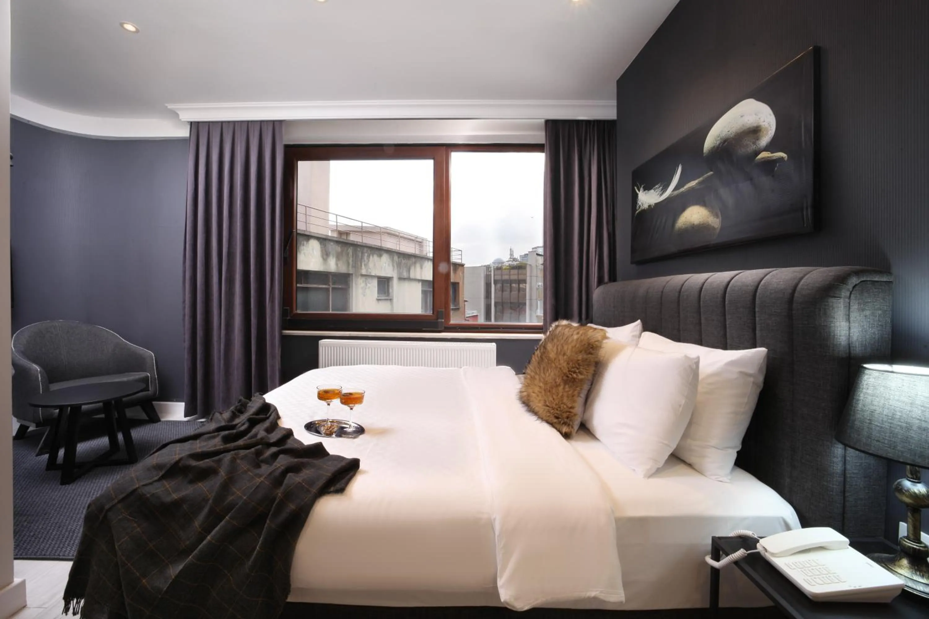 Bed in Etiz Hotels Bosphorus