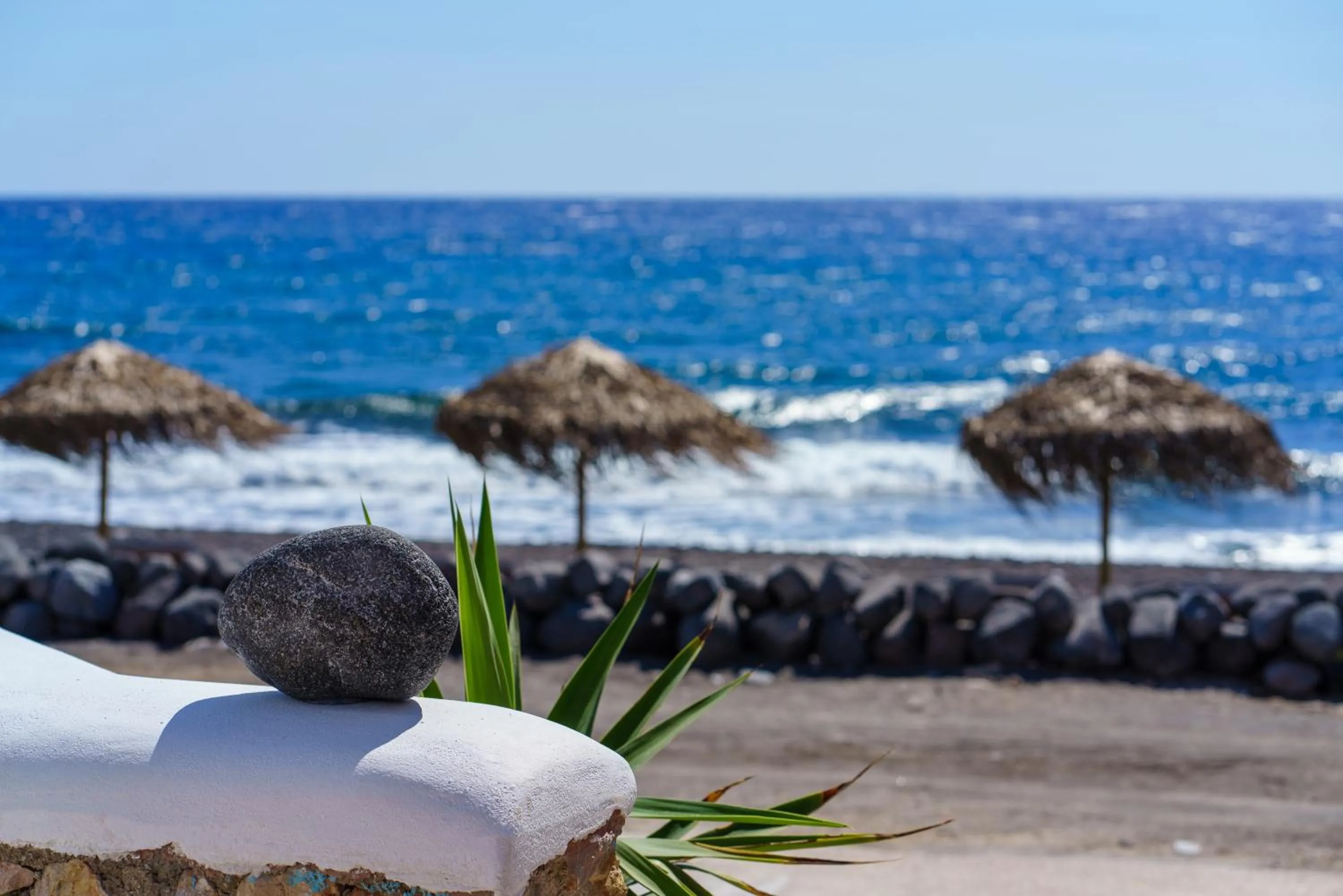 Sea view in Beach Houses Santorini