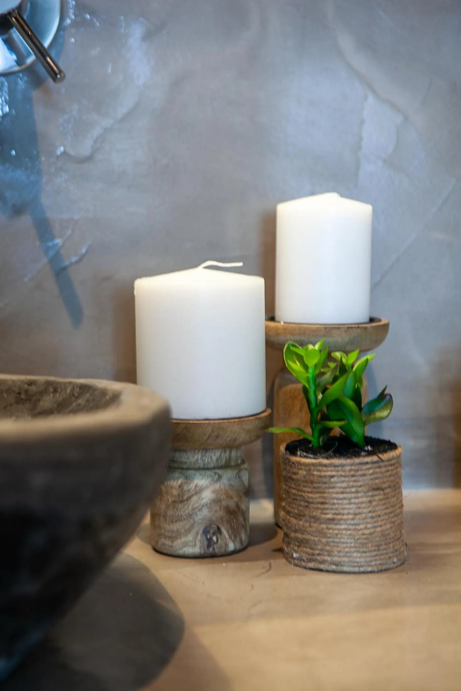 Decorative detail in Beach Houses Santorini