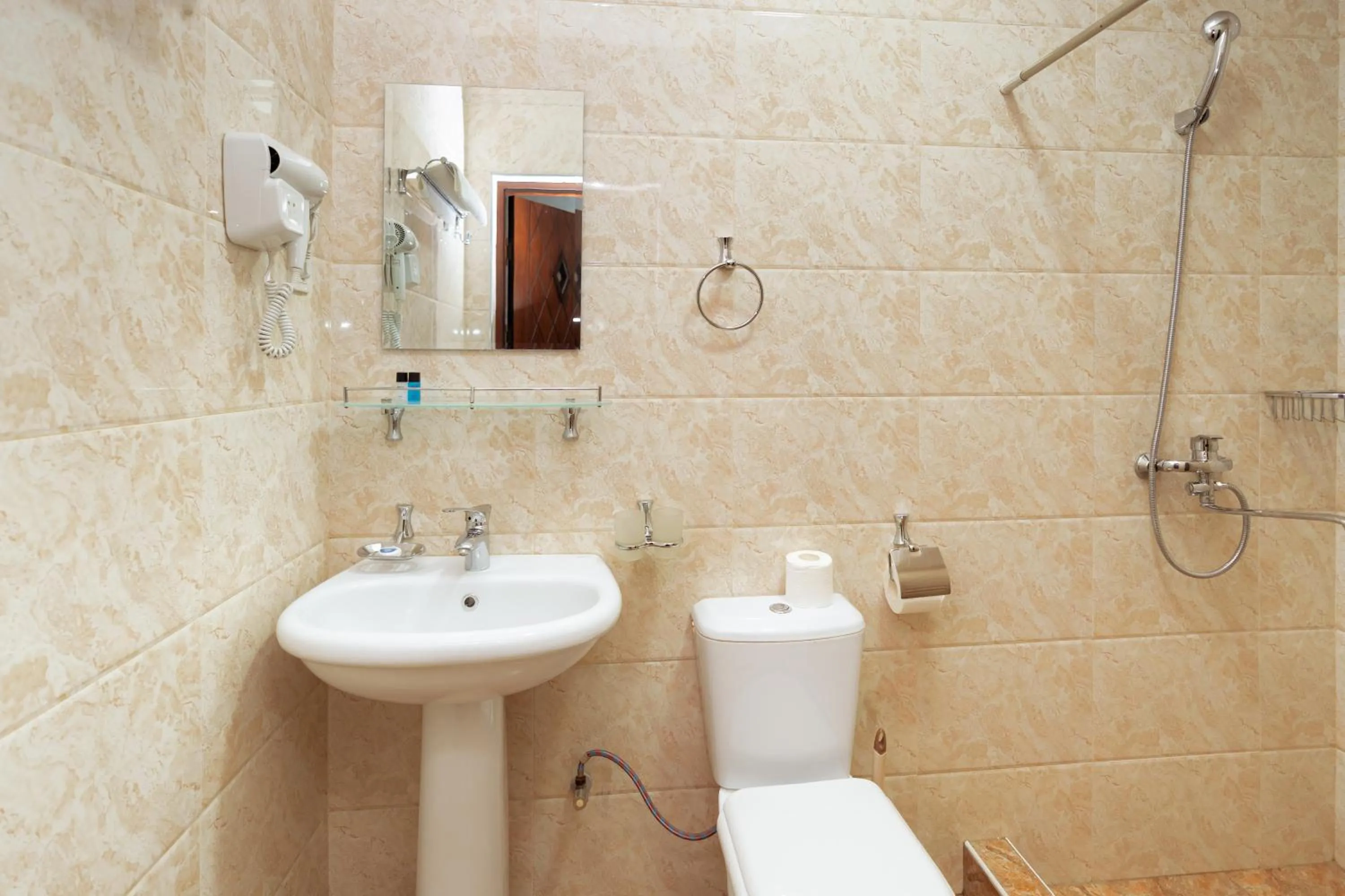 Toilet in Diamond Hotel Tashkent