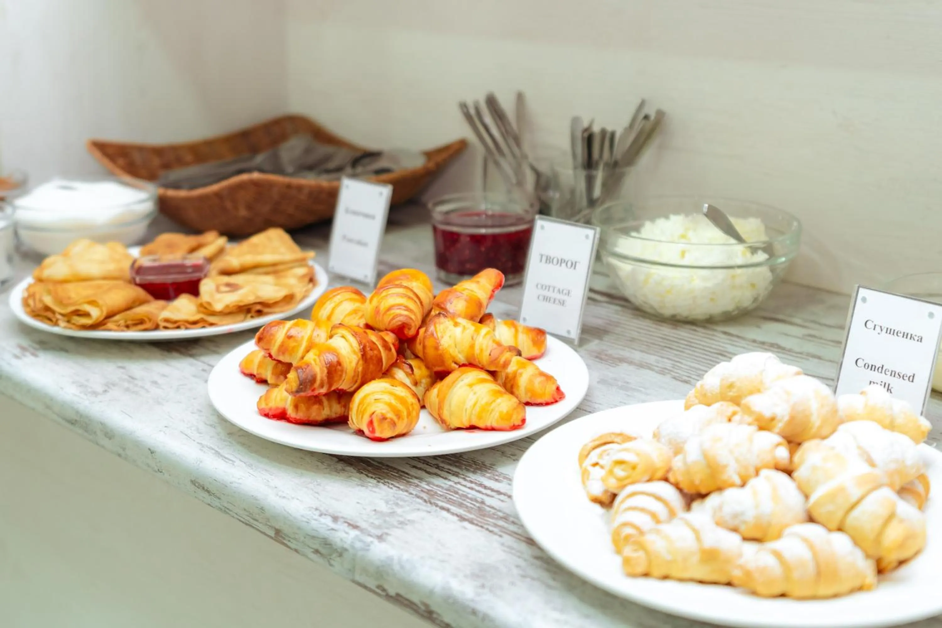 Breakfast in Diamond Hotel Tashkent