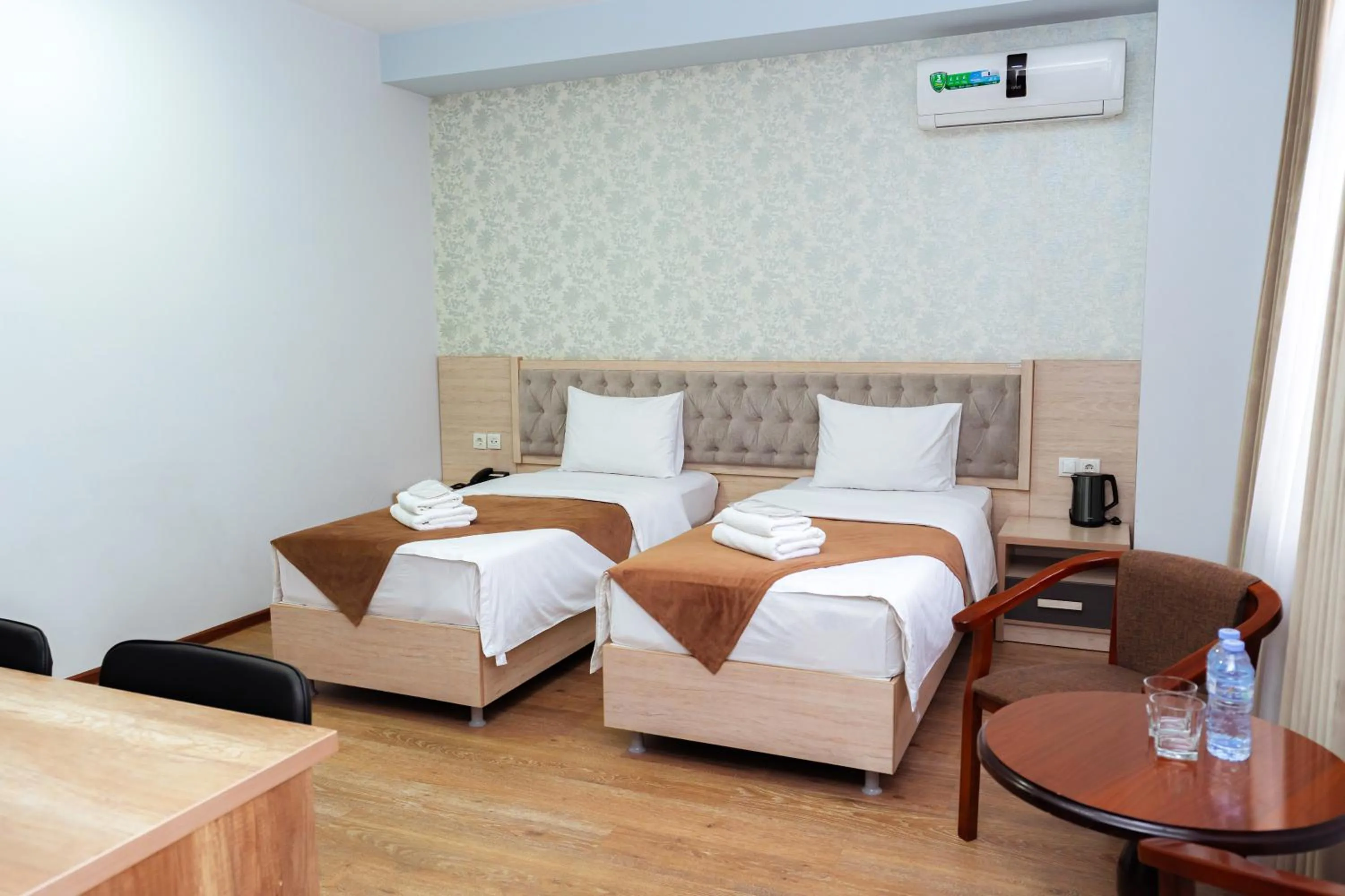 Bed in Diamond Hotel Tashkent