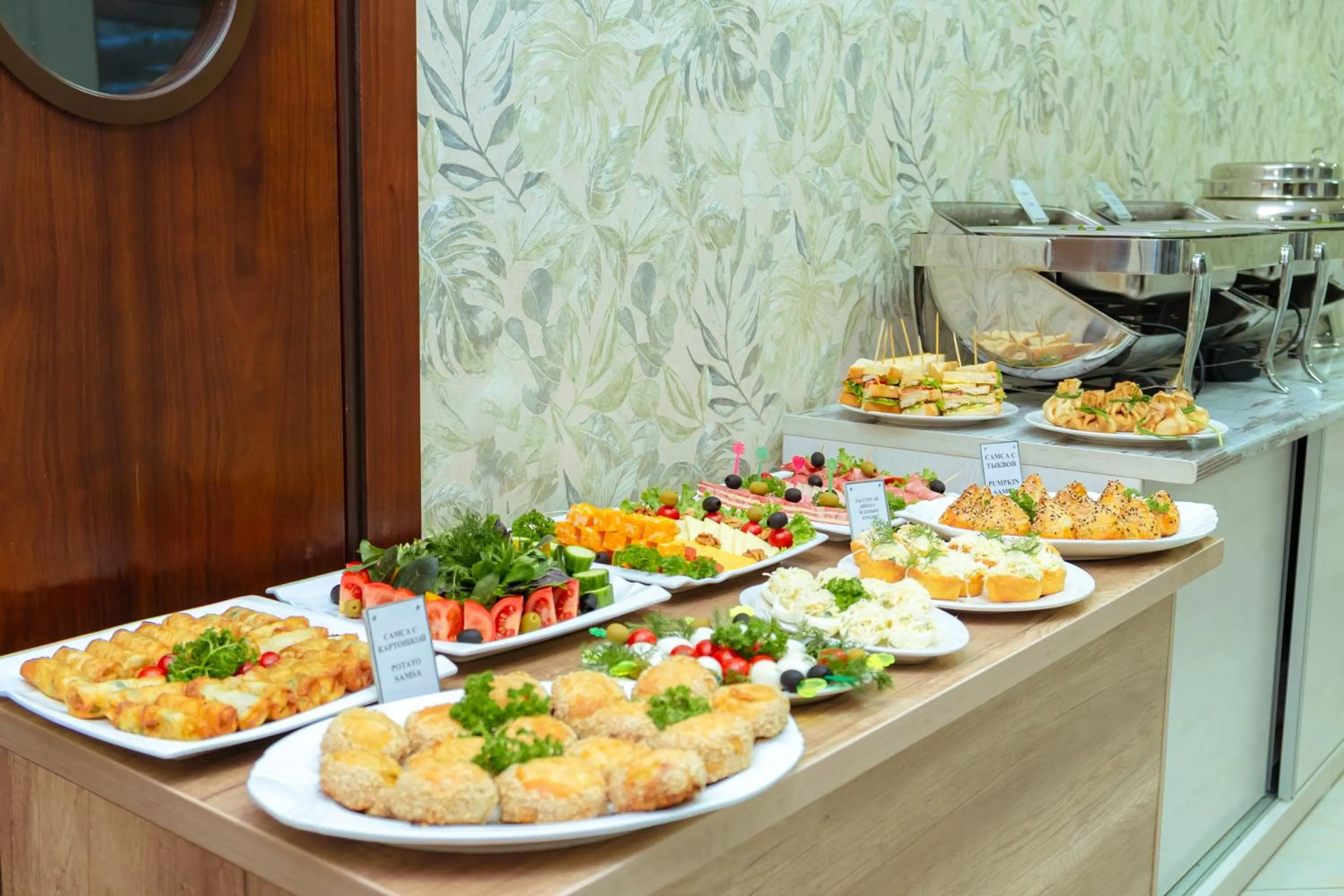 Breakfast in Diamond Hotel Tashkent