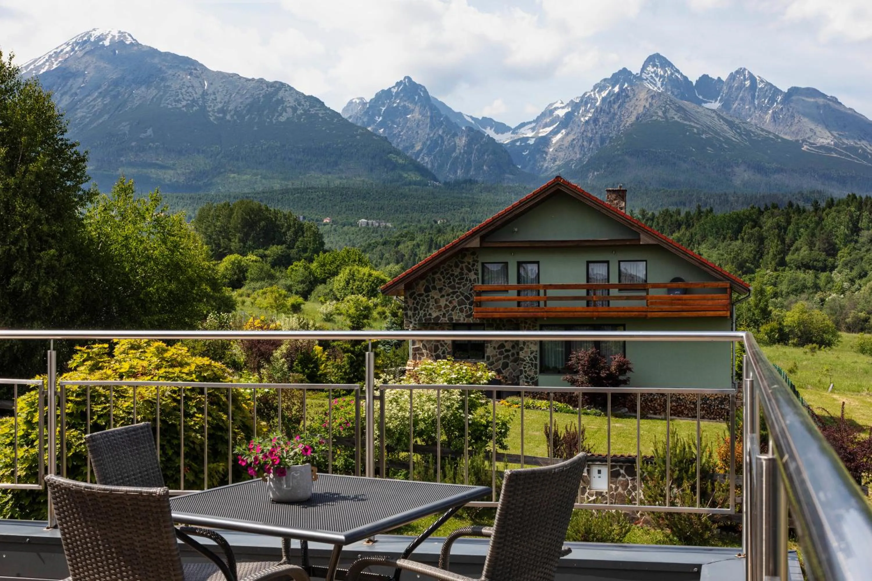 Balcony/Terrace in Apartmány Vista