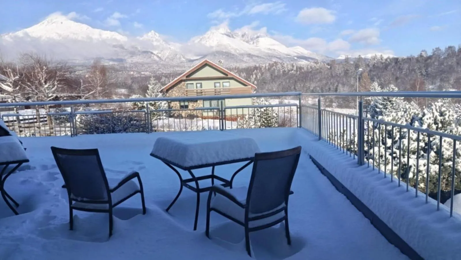 Winter in Apartmány Vista