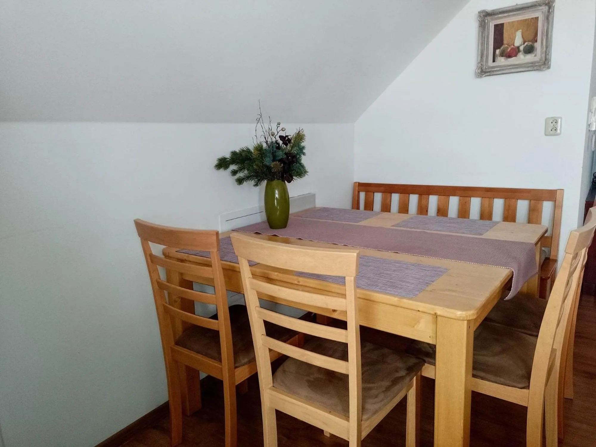 Dining area in Apartmány Vista