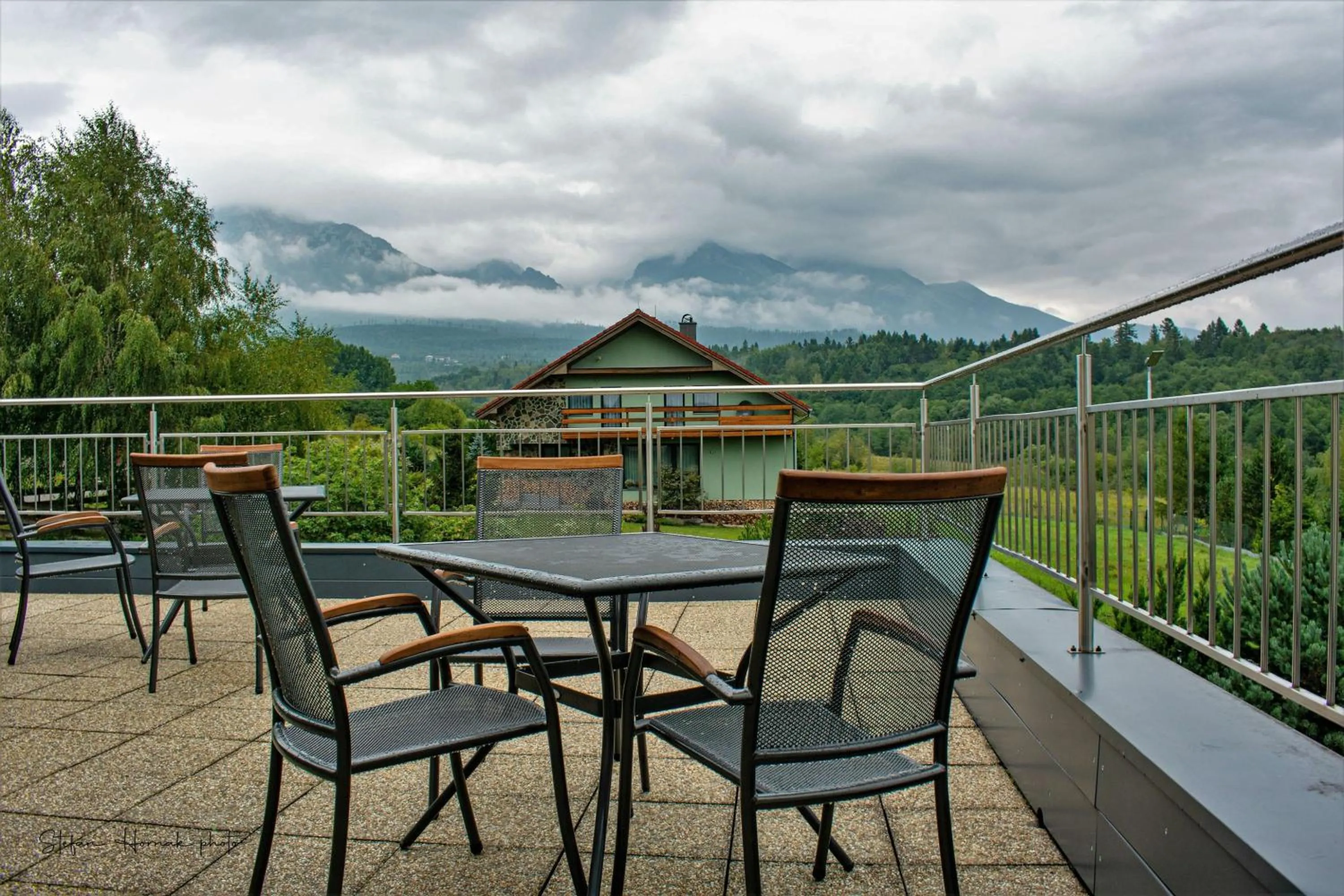 Balcony/Terrace in Apartmány Vista