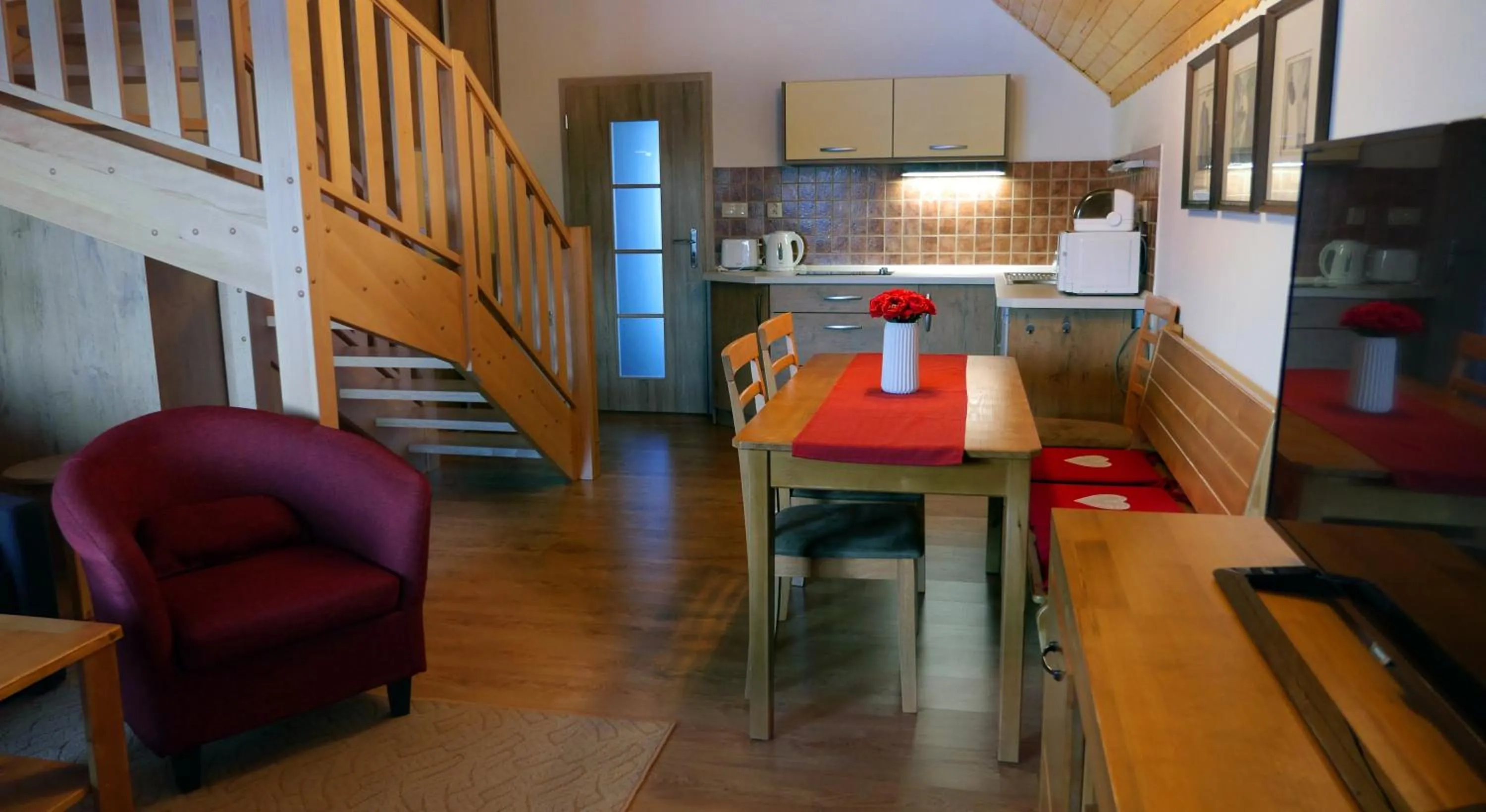 Dining area in Apartmány Vista