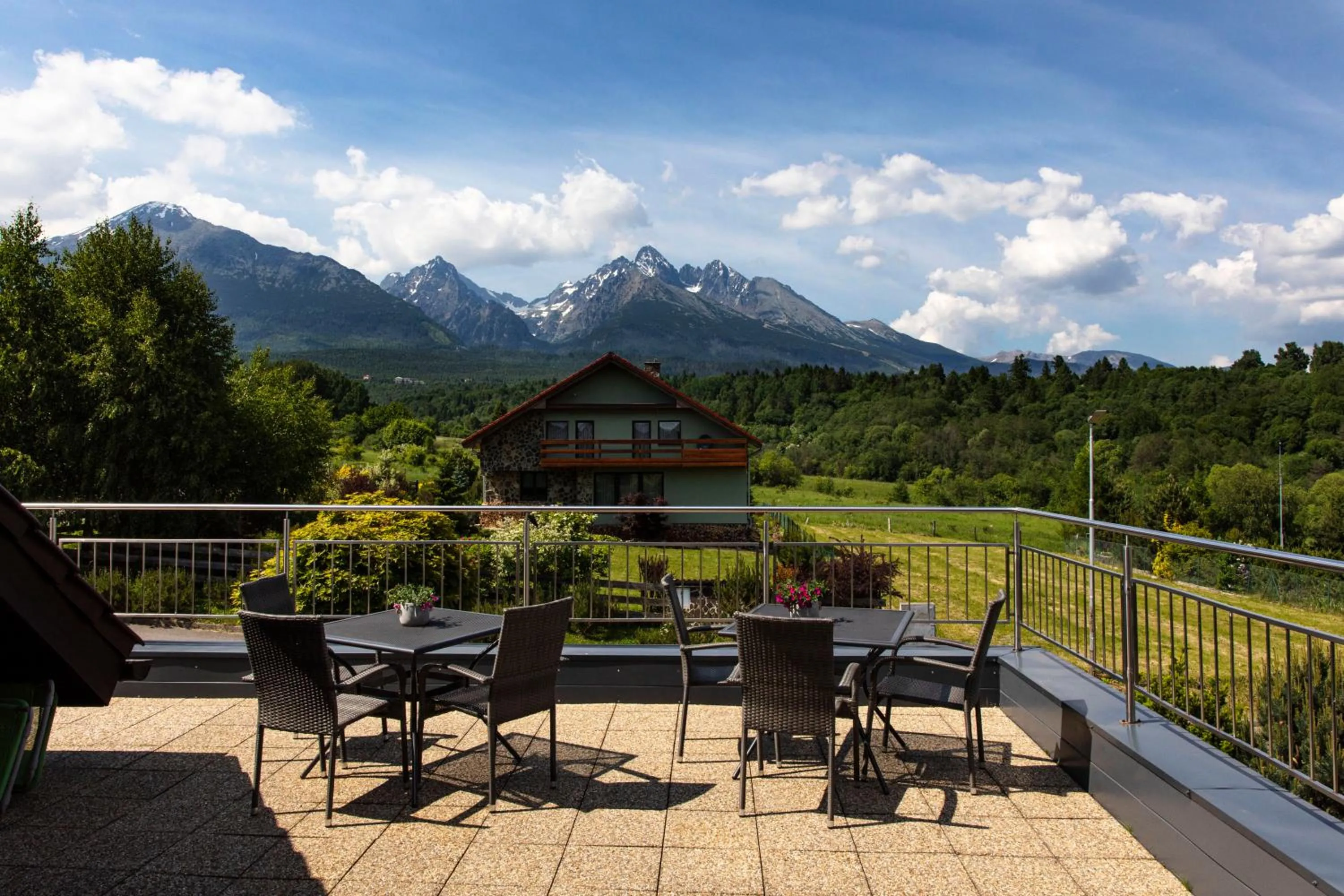 Balcony/Terrace in Apartmány Vista