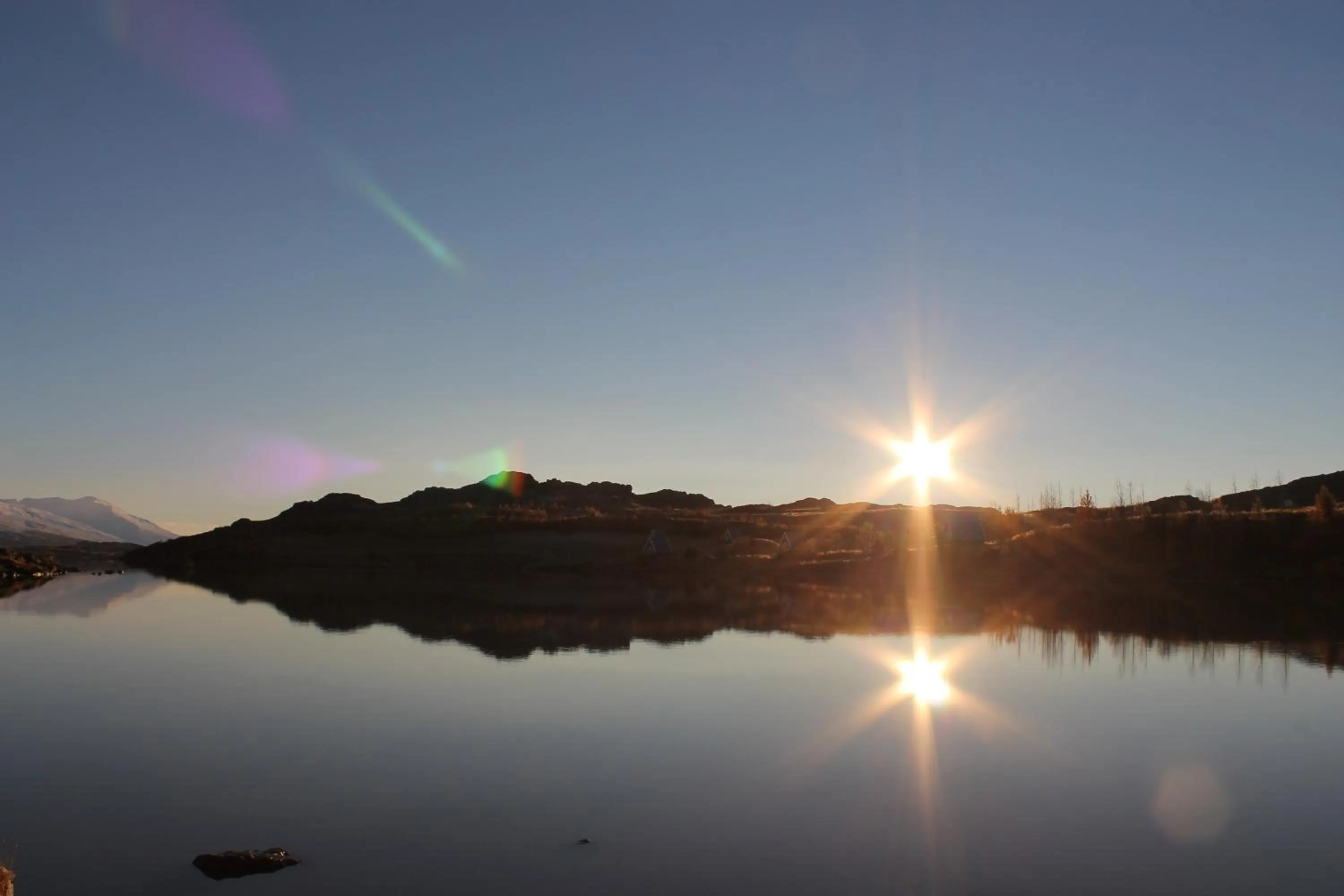 Natural landscape in Skipalaekur Guesthouse