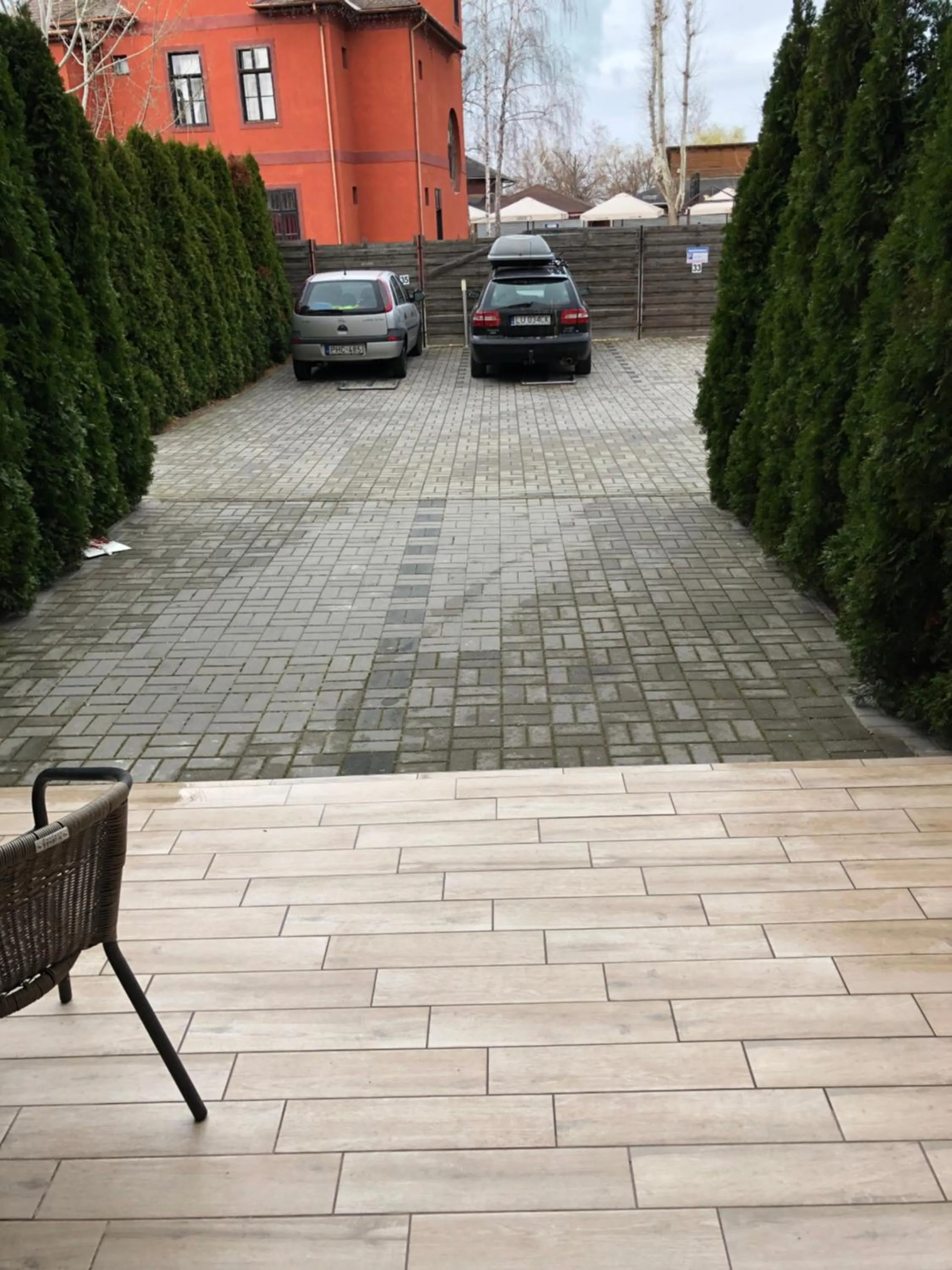 Balcony/Terrace in Wellness Dorina