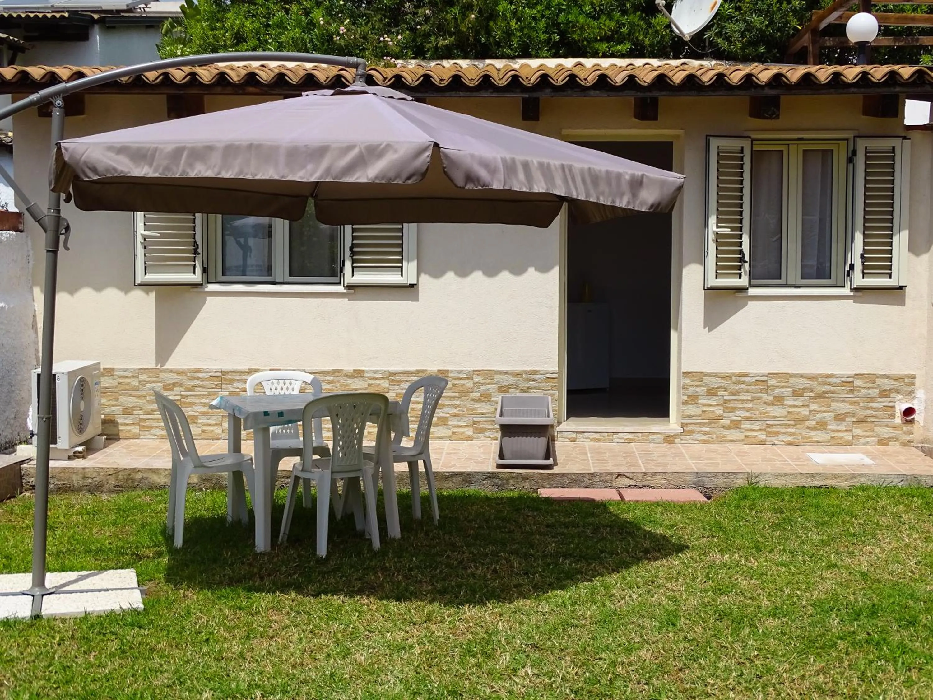 Patio in B&B Villa Matari
