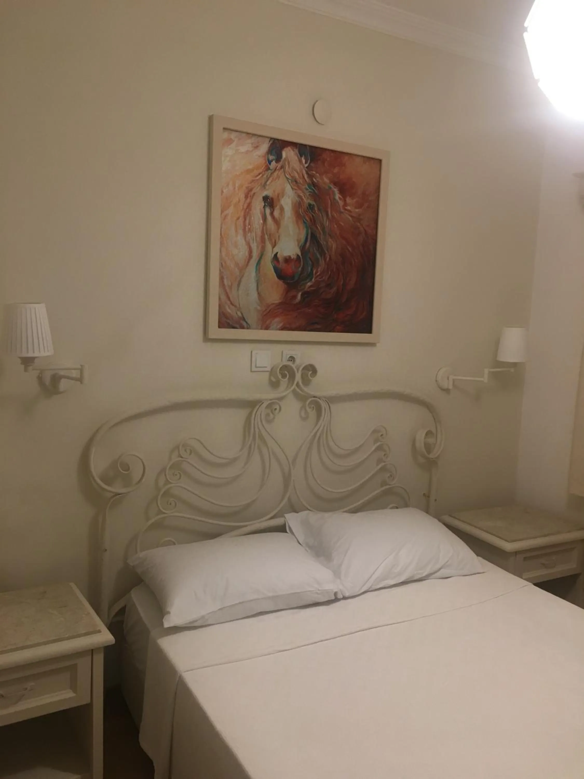 Bed in Bodrum Sade Pension