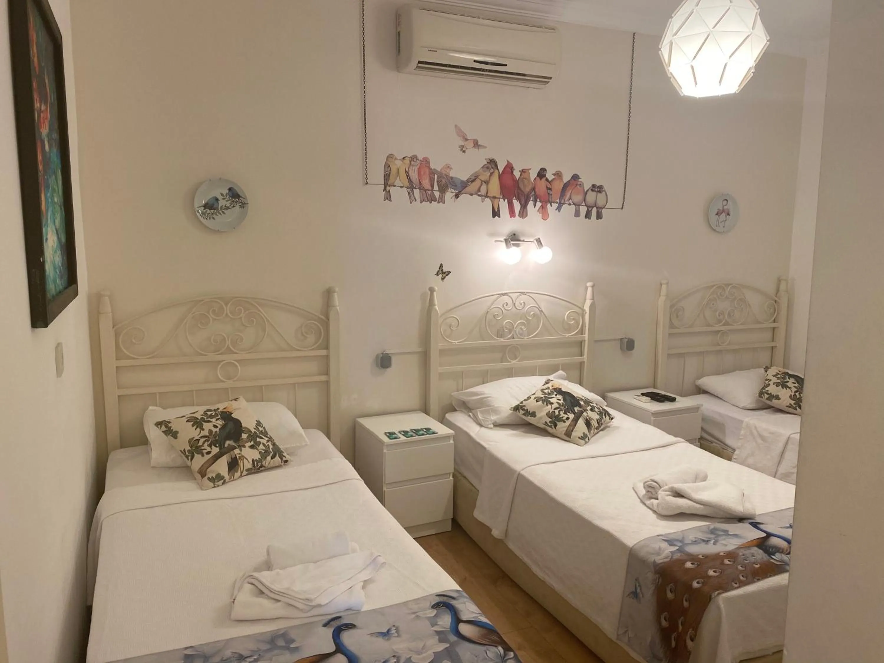 Bed in Bodrum Sade Pension
