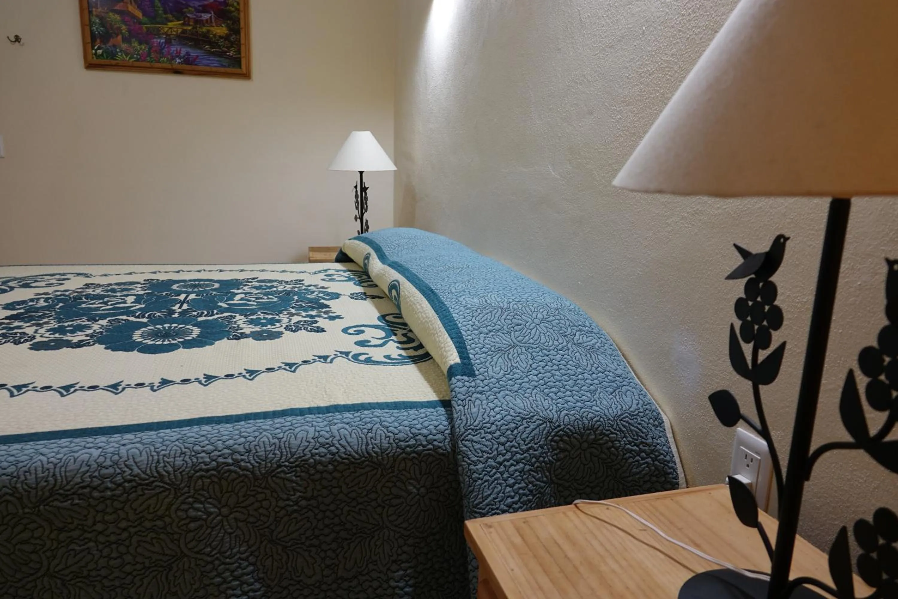 Bed in Quinta Comala Hotel & Villas