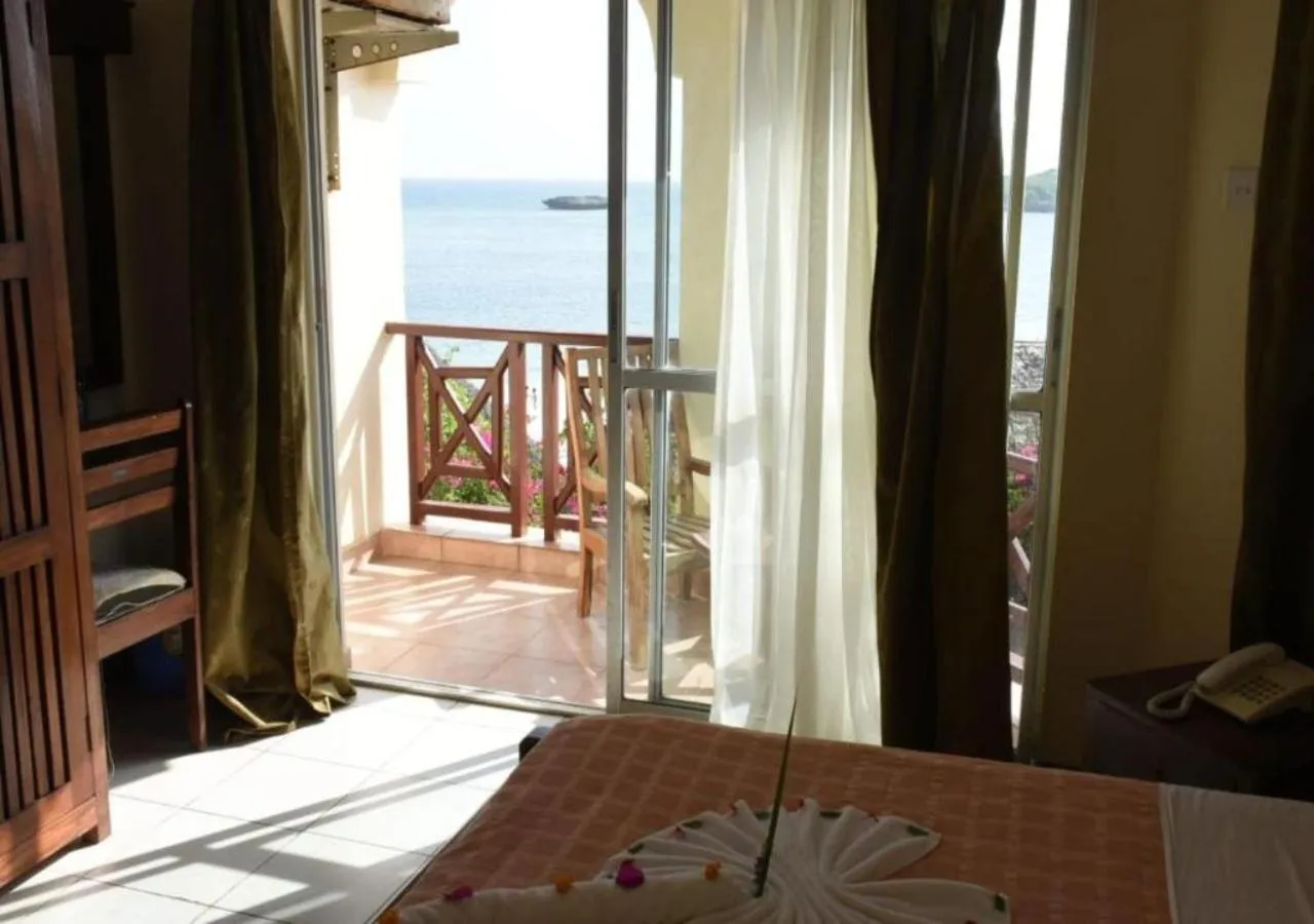 Balcony/Terrace, Bed in Watamu Adventist Beach Resort