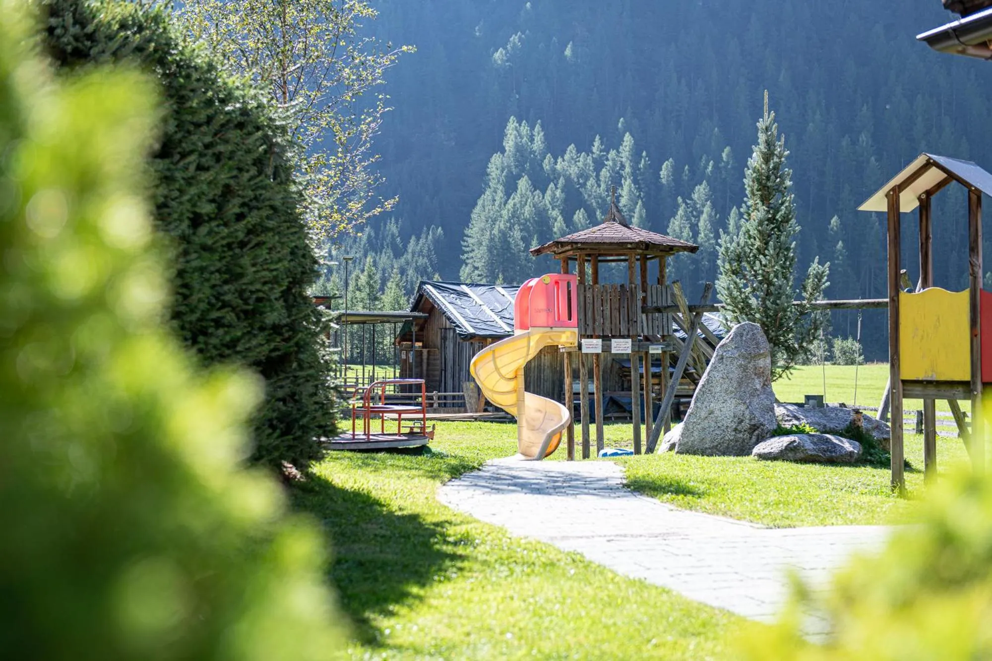 Garden in Hotel Bacher