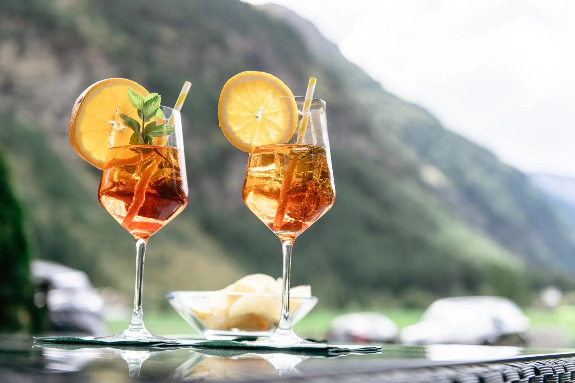 Food and drinks in Hotel Bacher