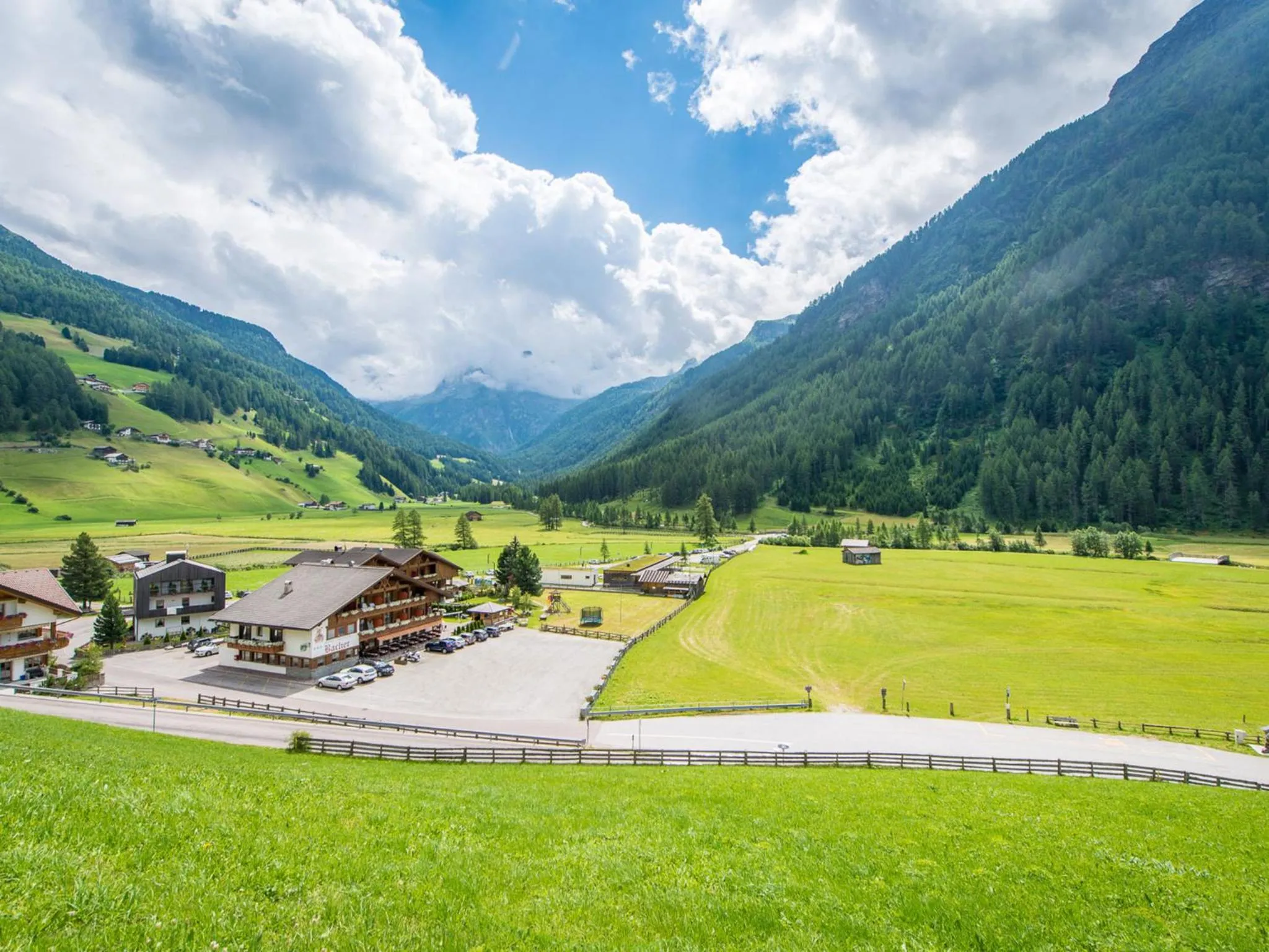 Property building in Hotel Bacher