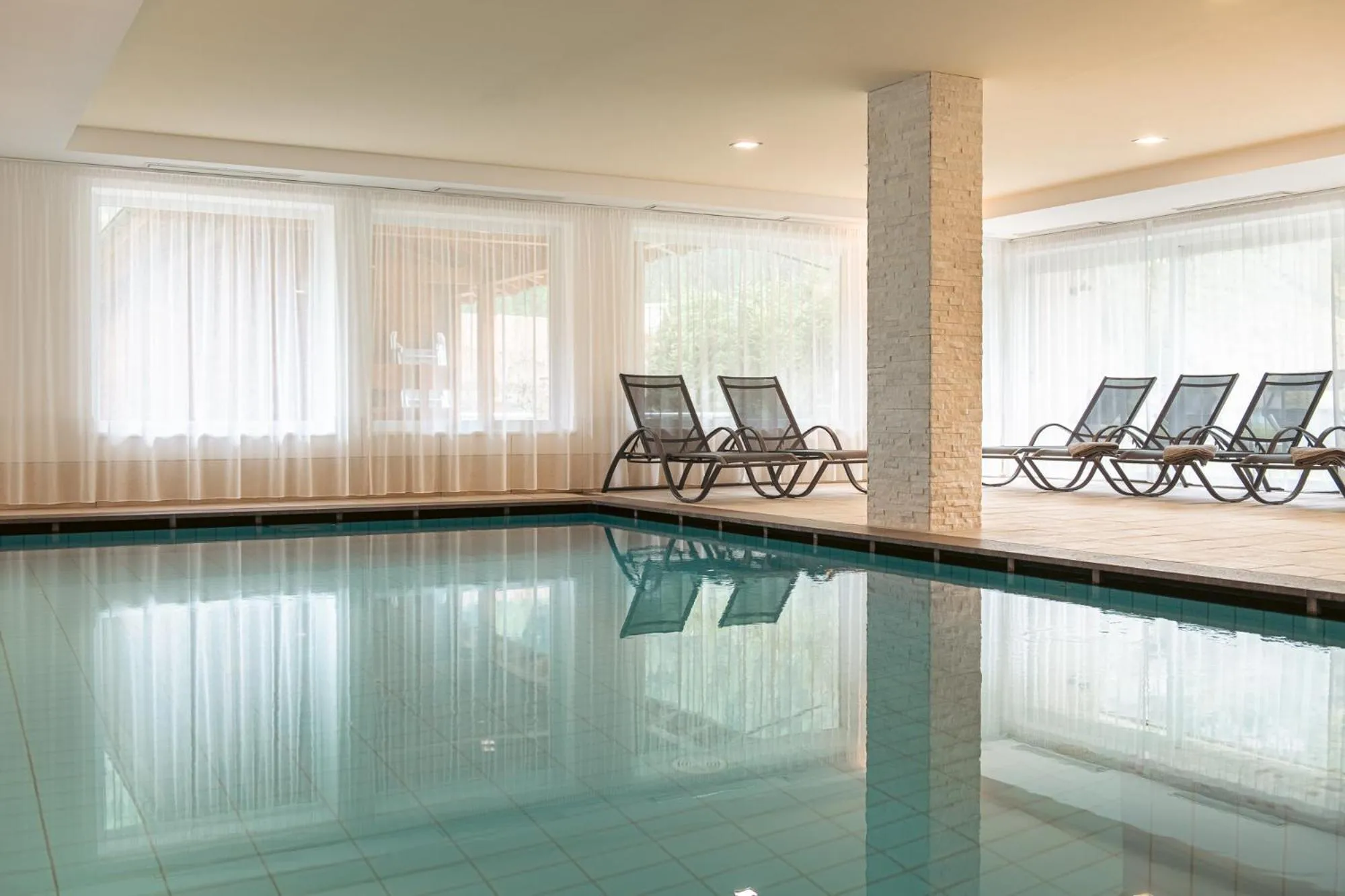 Swimming pool in Hotel Bacher